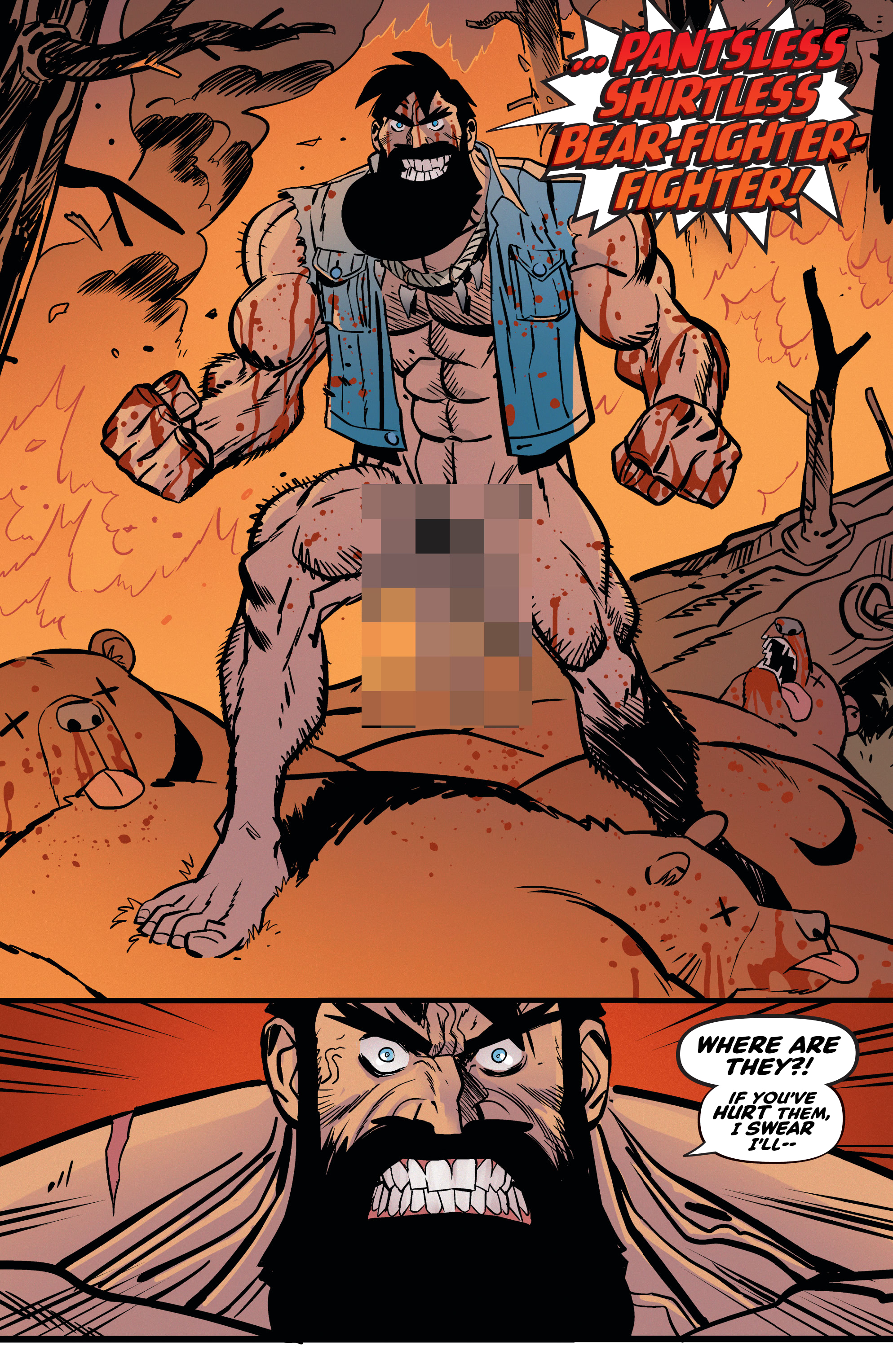 Read online Shirtless Bear-Fighter! 2 comic -  Issue #4 - 26