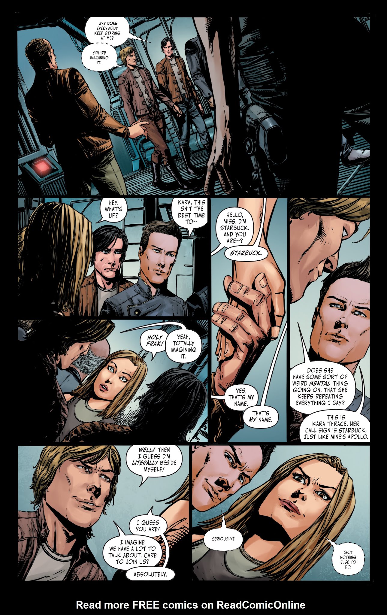 Read online Battlestar Galactica BSG vs. BSG comic -  Issue # _TPB (Part 1) - 40