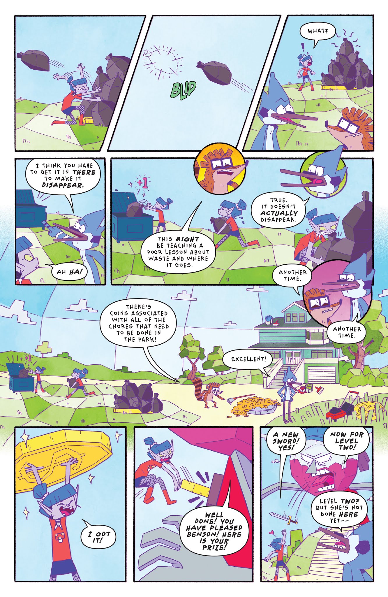 Read online Regular Show: 25 Years Later comic -  Issue #4 - 18
