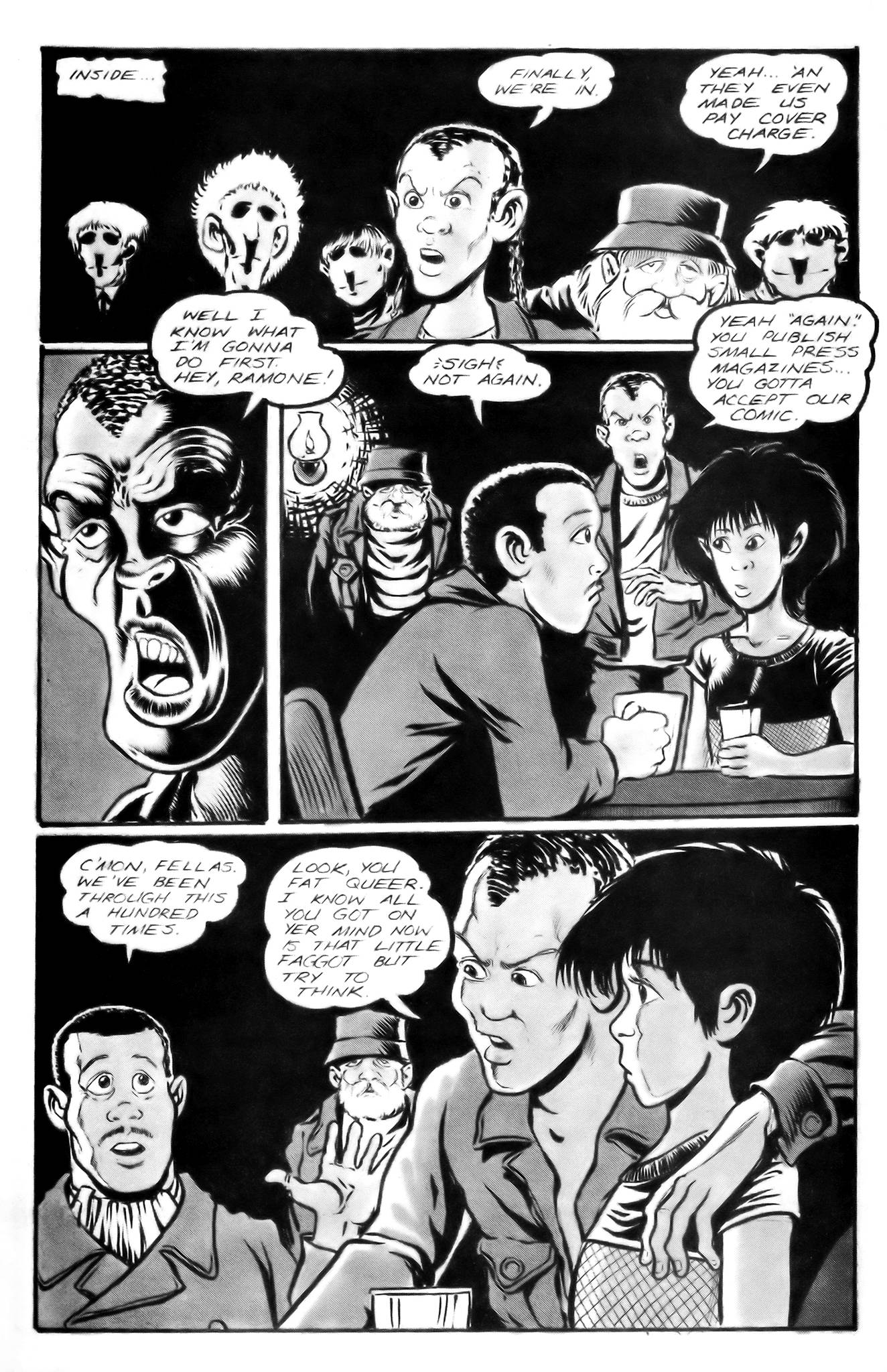 Read online Leather & Lace (1989) comic -  Issue #9 - 12