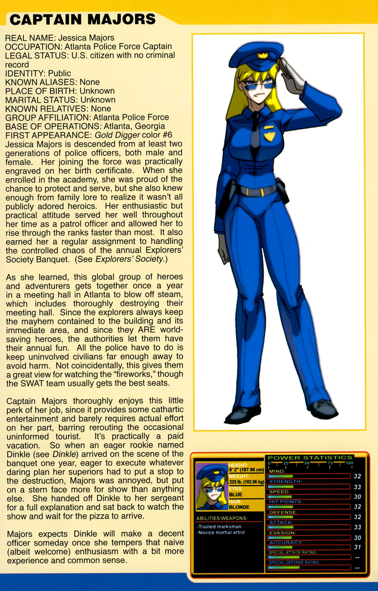 Read online Gold Digger Sourcebook: The Official Handbook of the GD Universe comic -  Issue #9 - 6