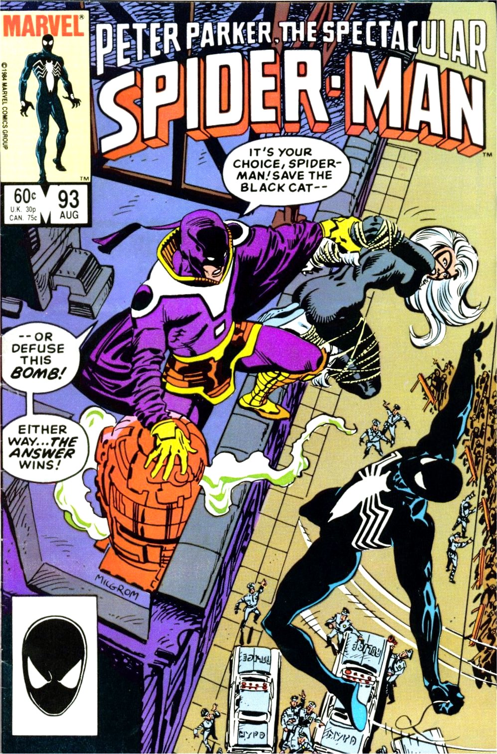 Read online The Spectacular Spider-Man (1976) comic -  Issue #93 - 1