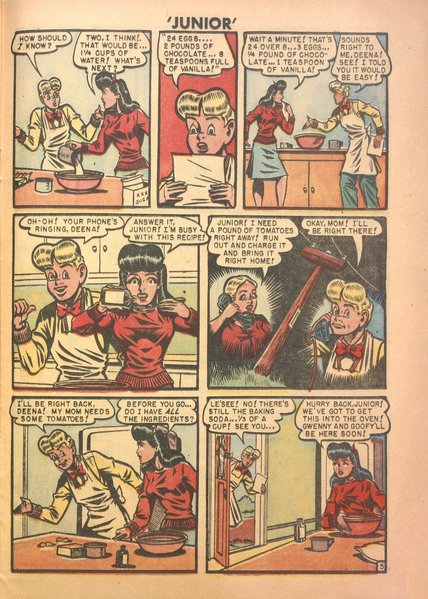 Read online Junior (1947) comic -  Issue #15 - 25