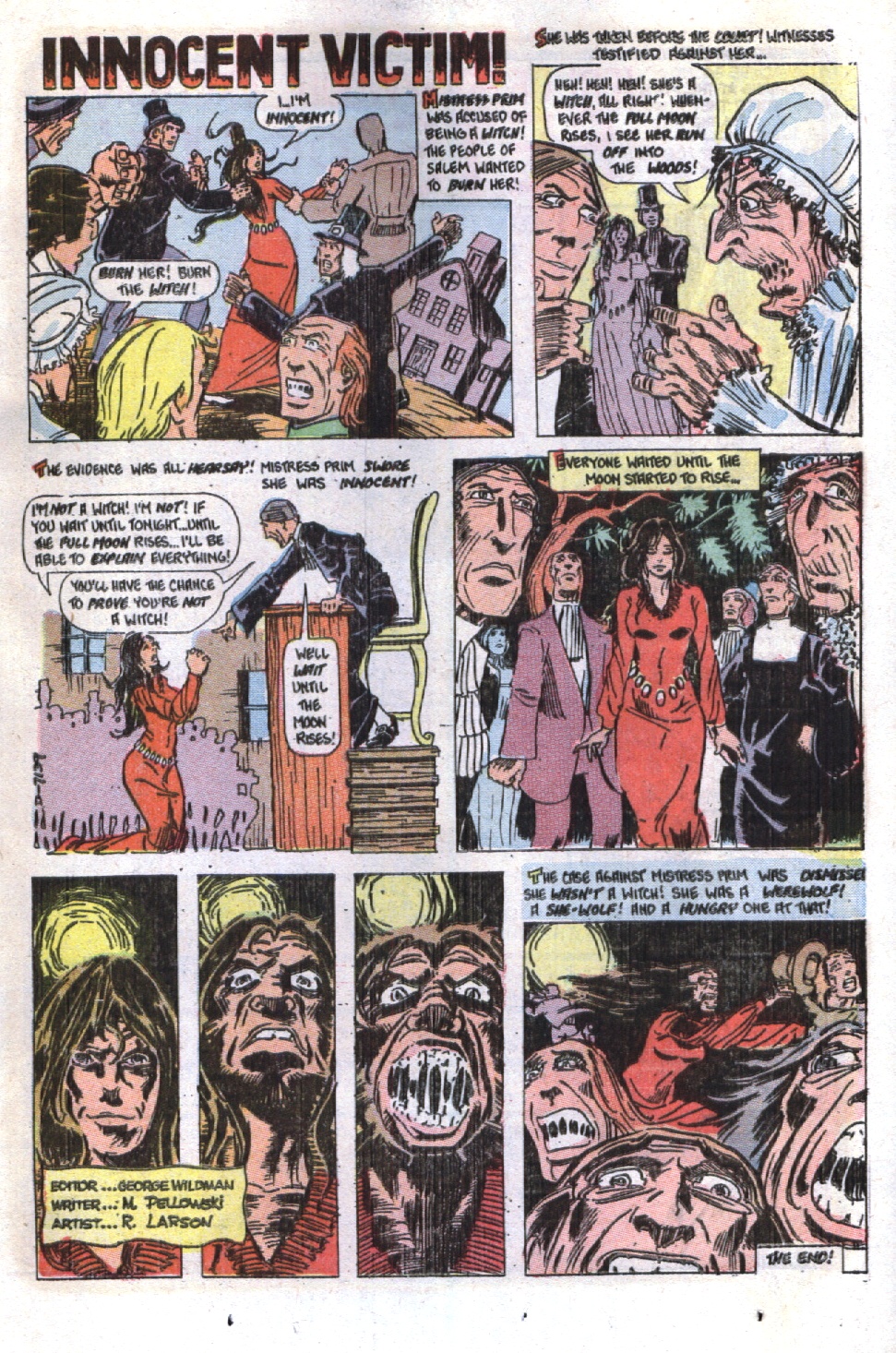 Read online Haunted Love (1973) comic -  Issue #11 - 13