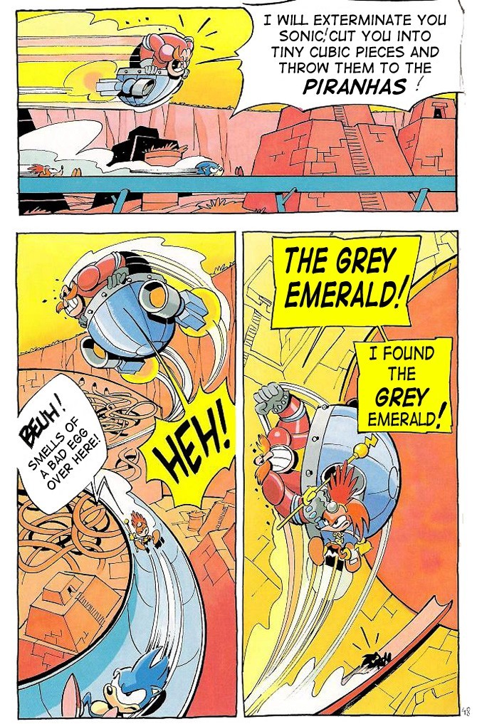 Read online Sonic Adventures: Dans Les Griffes De Robotnik comic -  Issue # Full - 51