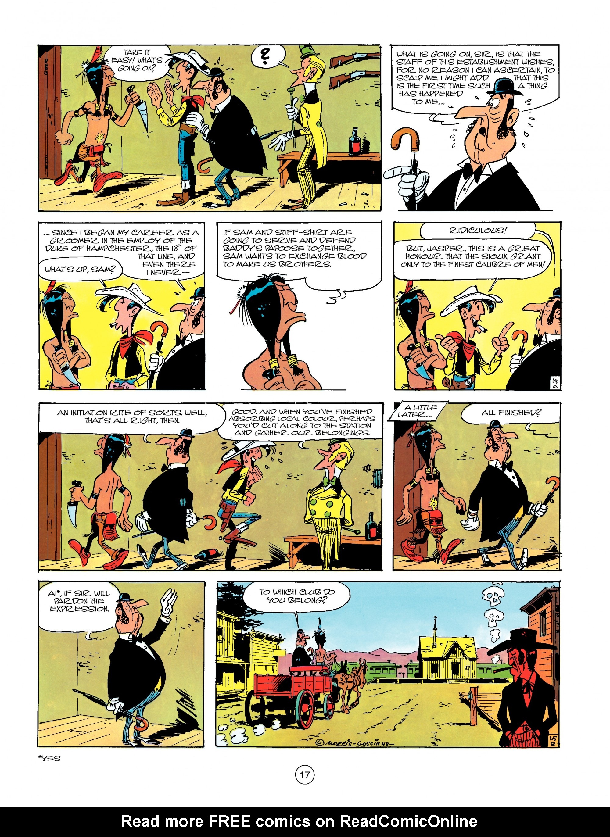 A Lucky Luke Adventure Issue #13 #13 - English 17