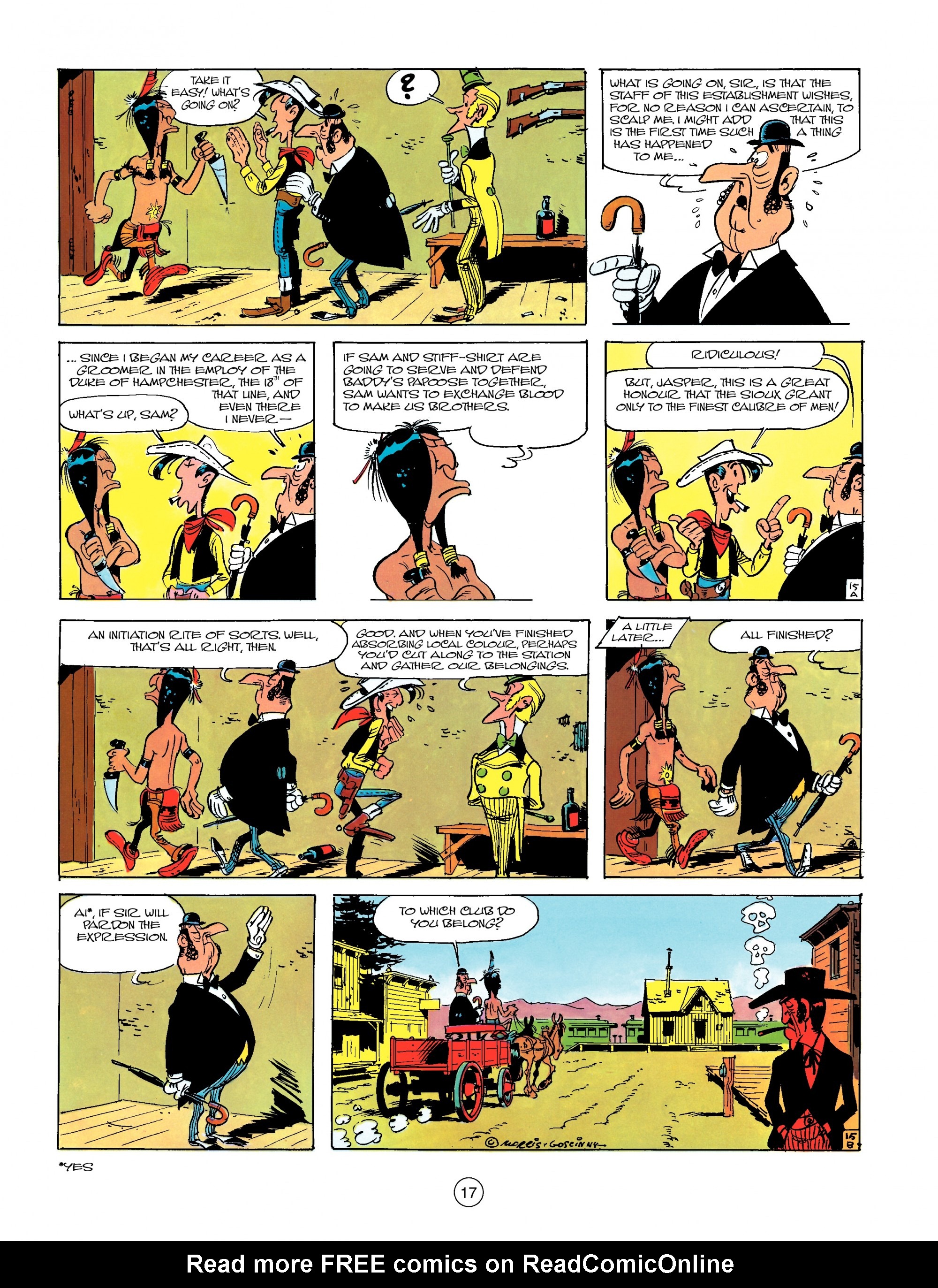 Read online A Lucky Luke Adventure comic -  Issue #13 - 17