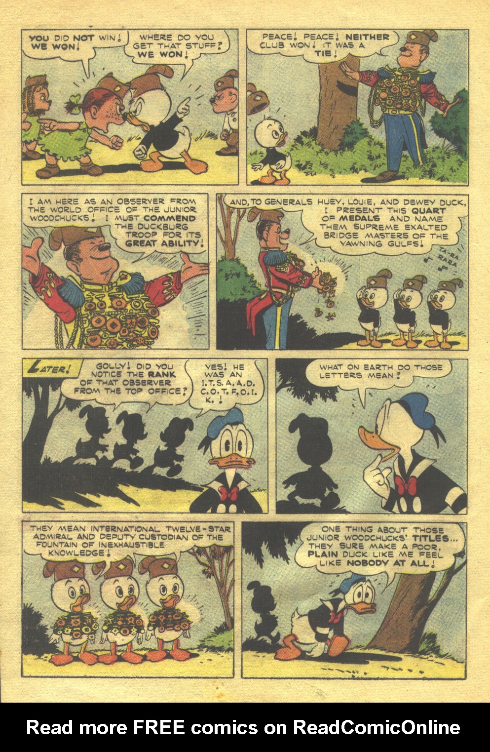 Read online Walt Disney's Comics and Stories comic -  Issue #181 - 12