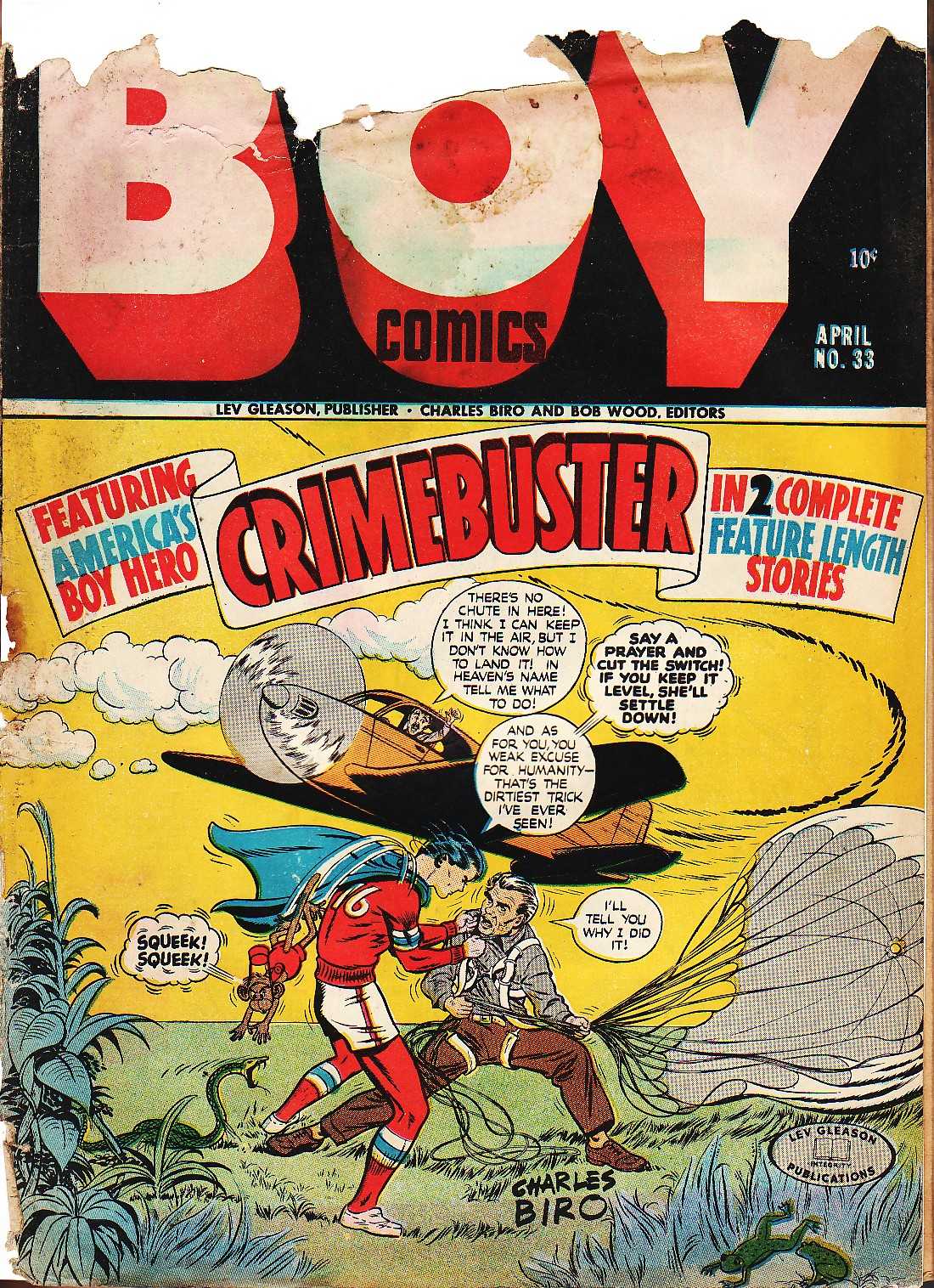 Read online Boy Comics comic -  Issue #33 - 1