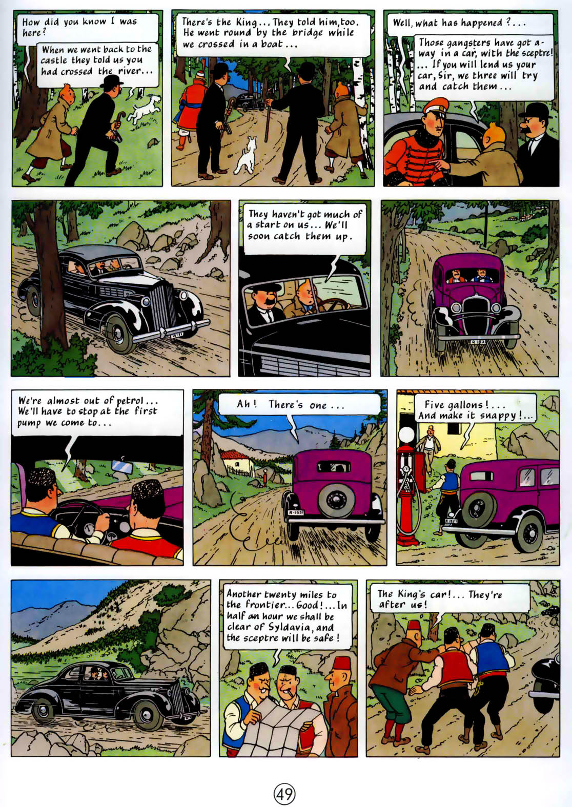 Read online The Adventures of Tintin comic -  Issue #8 - 52