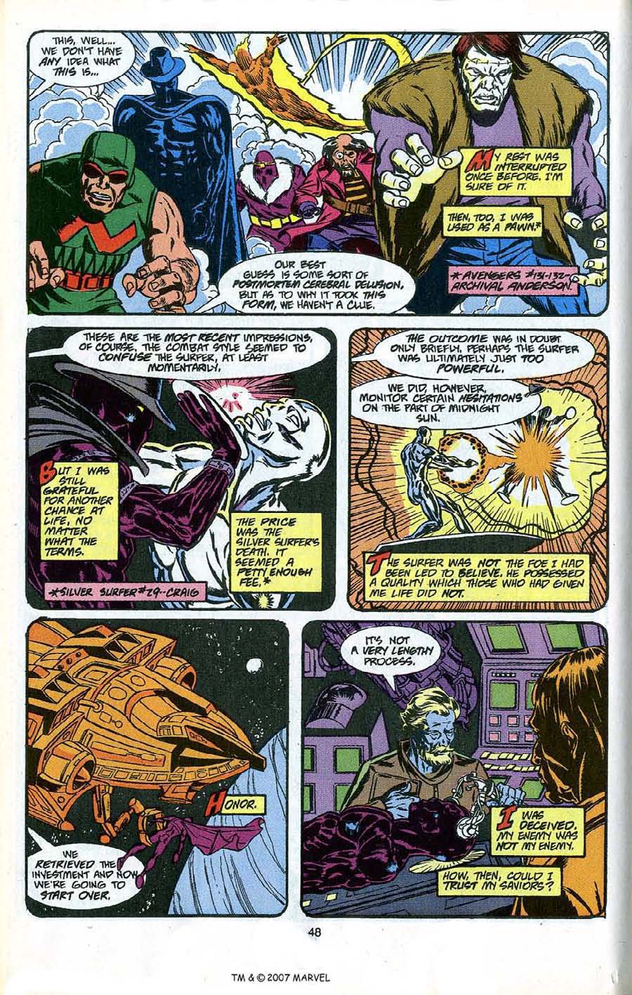 Read online Silver Surfer (1987) comic -  Issue # _Annual 4 - 50