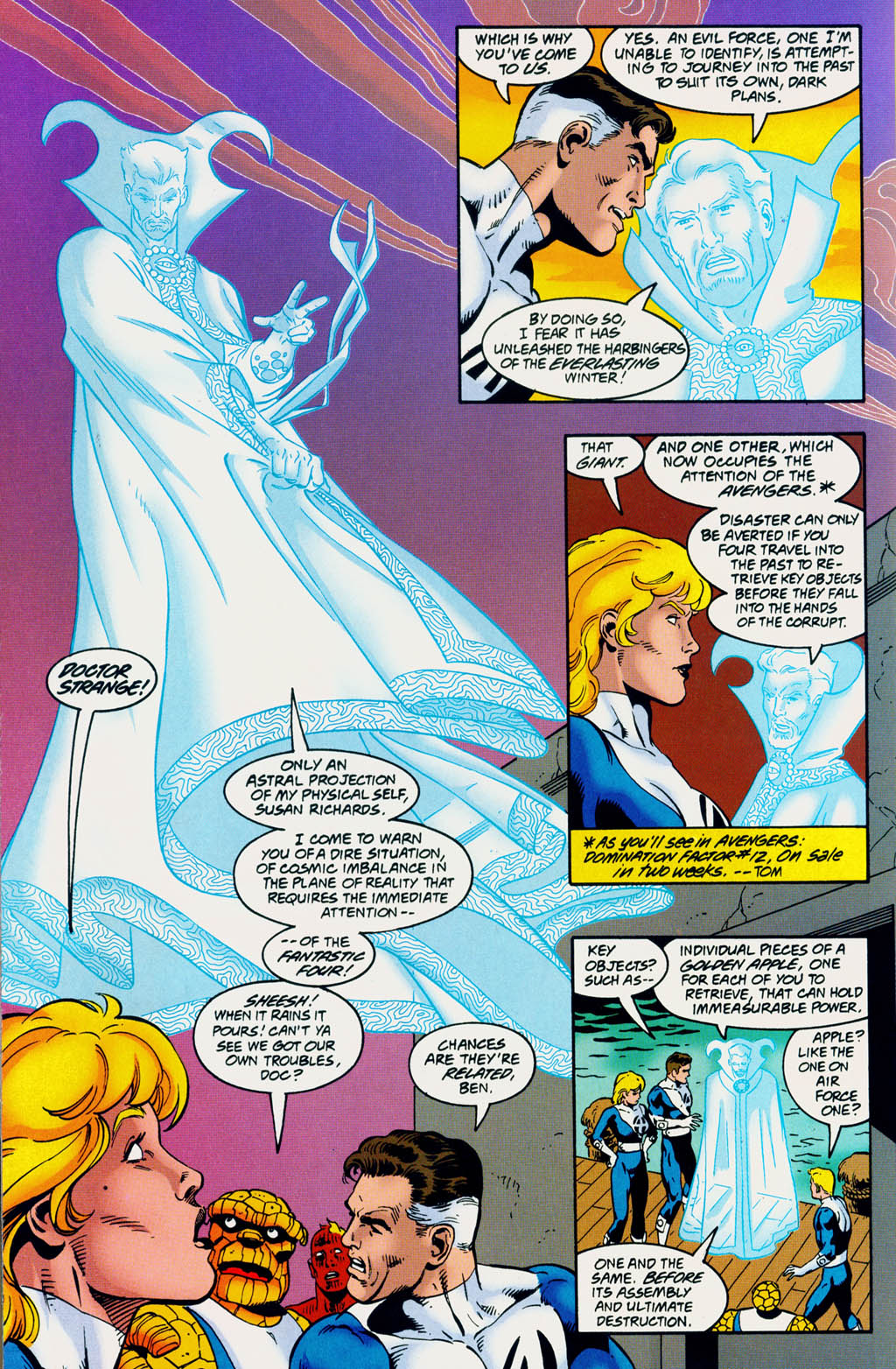 Read online Domination Factor: Fantastic Four comic -  Issue #1 - 20