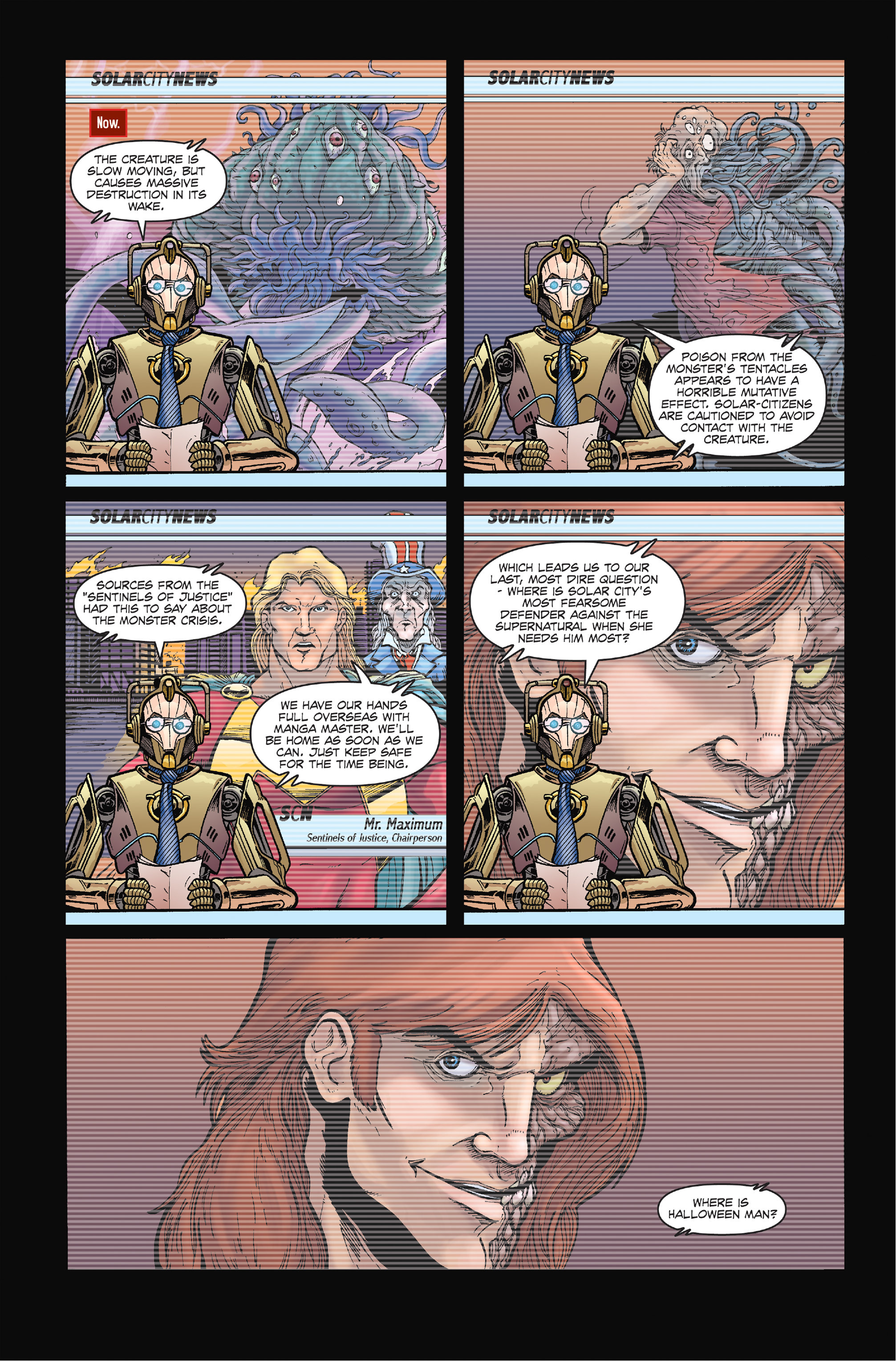 Read online Hack/Slash vs. Halloween Man Special comic -  Issue # Full - 25