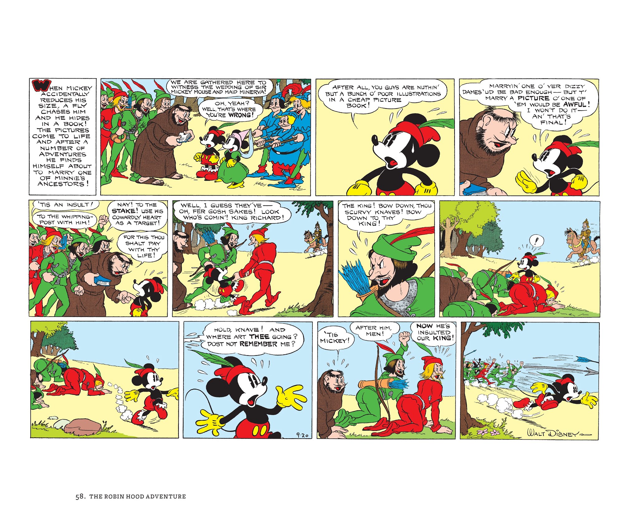 Read online Walt Disney's Mickey Mouse Color Sundays comic -  Issue # TPB 2 (Part 1) - 58