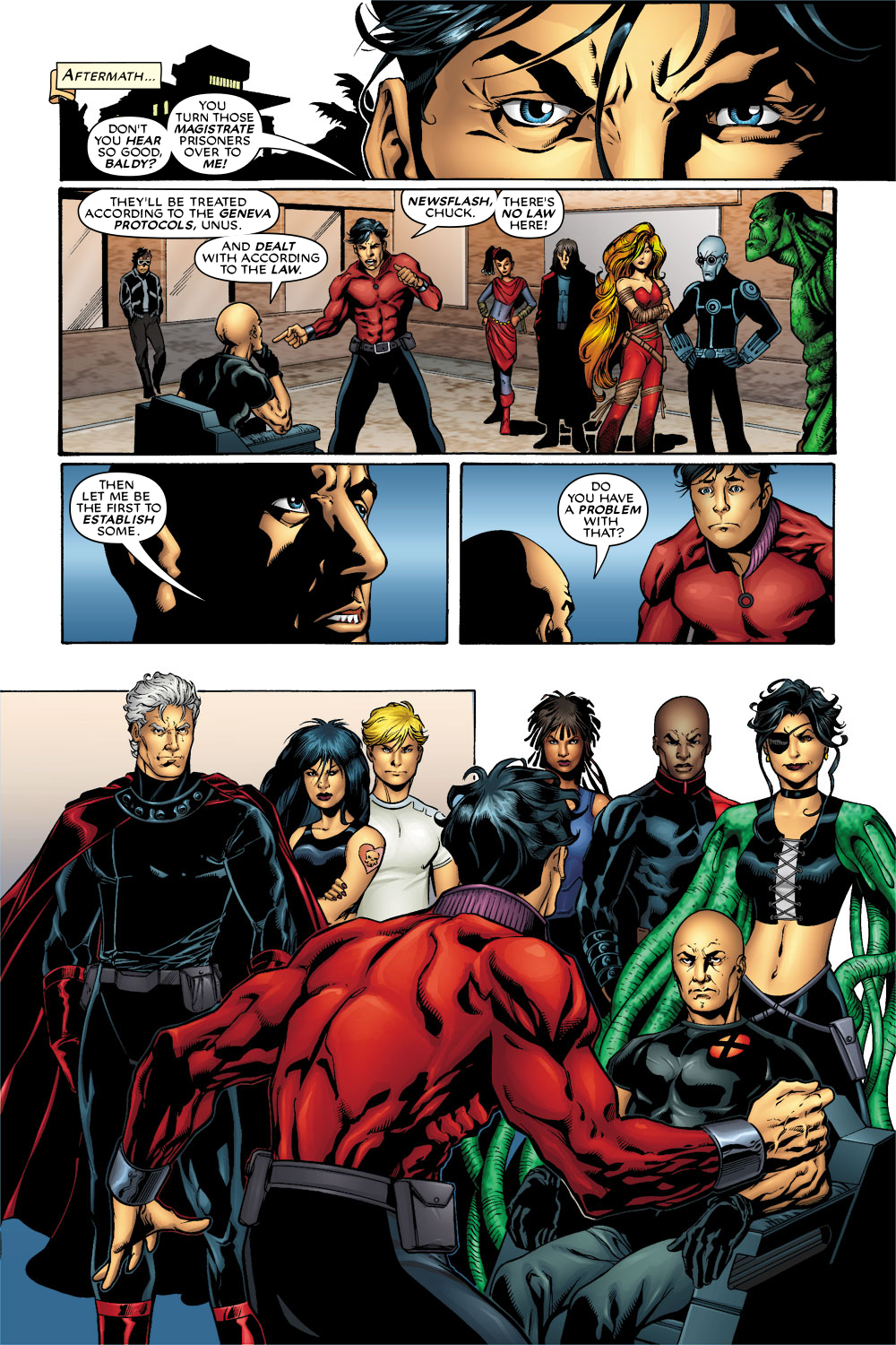 Read online Excalibur (2004) comic -  Issue #4 - 21