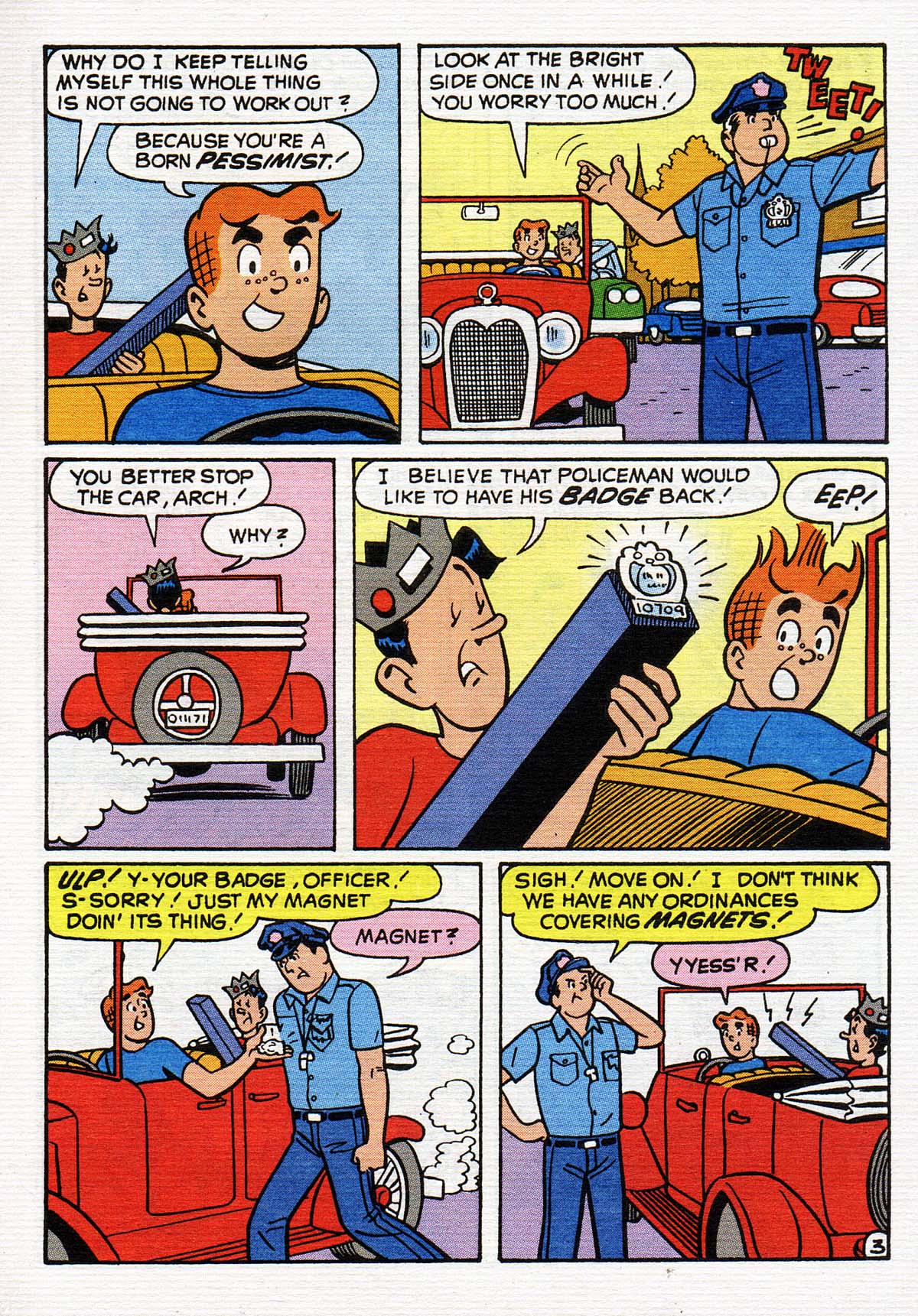 Read online Jughead's Double Digest Magazine comic -  Issue #105 - 112