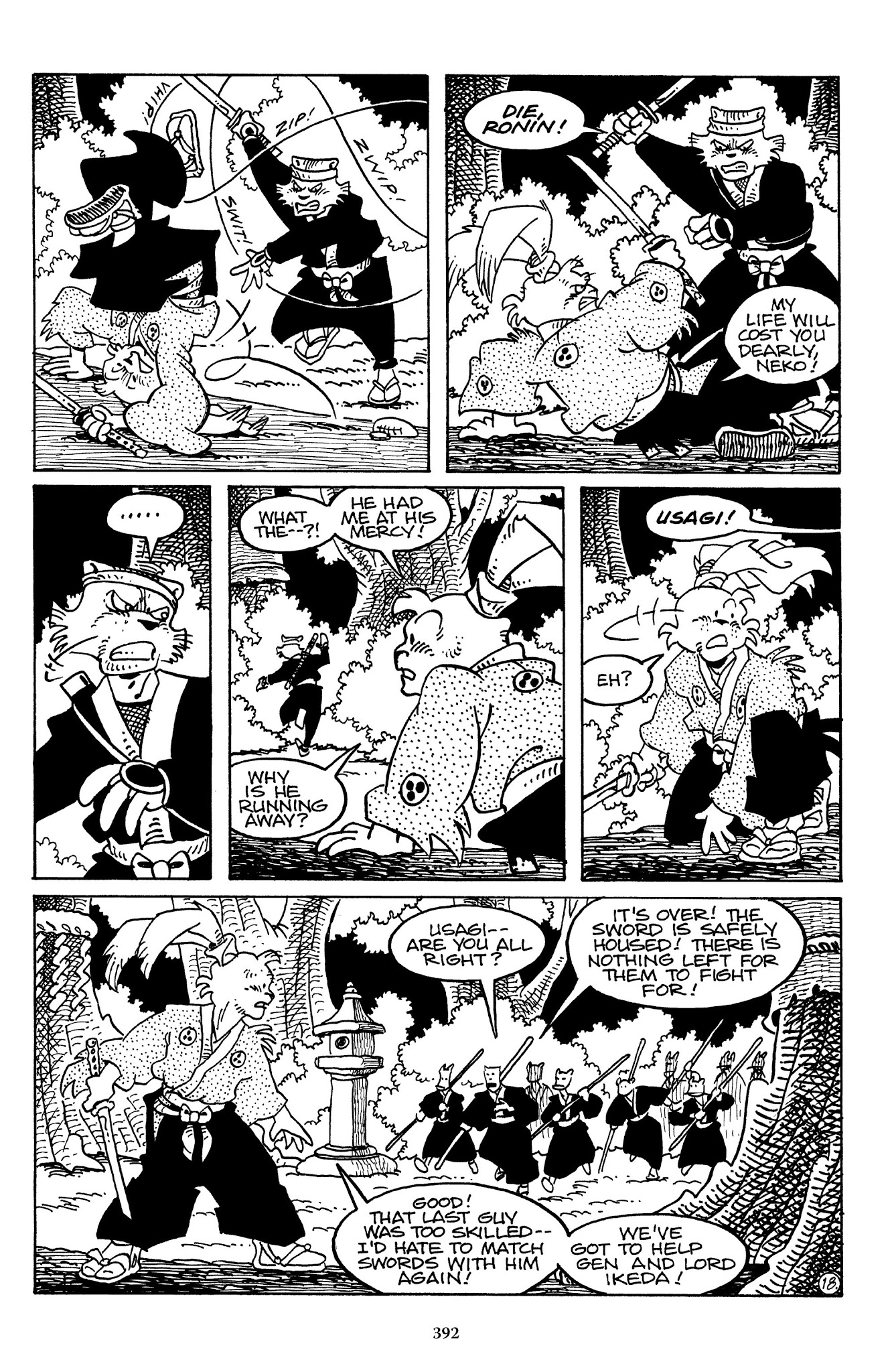 Read online The Usagi Yojimbo Saga comic -  Issue # TPB 3 - 388