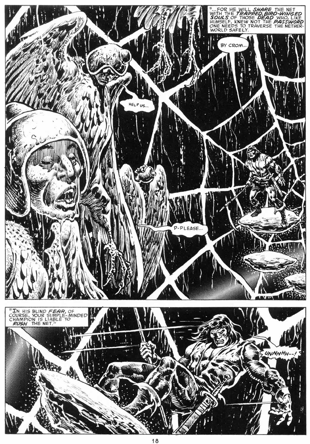 The Savage Sword Of Conan issue 206 - Page 19