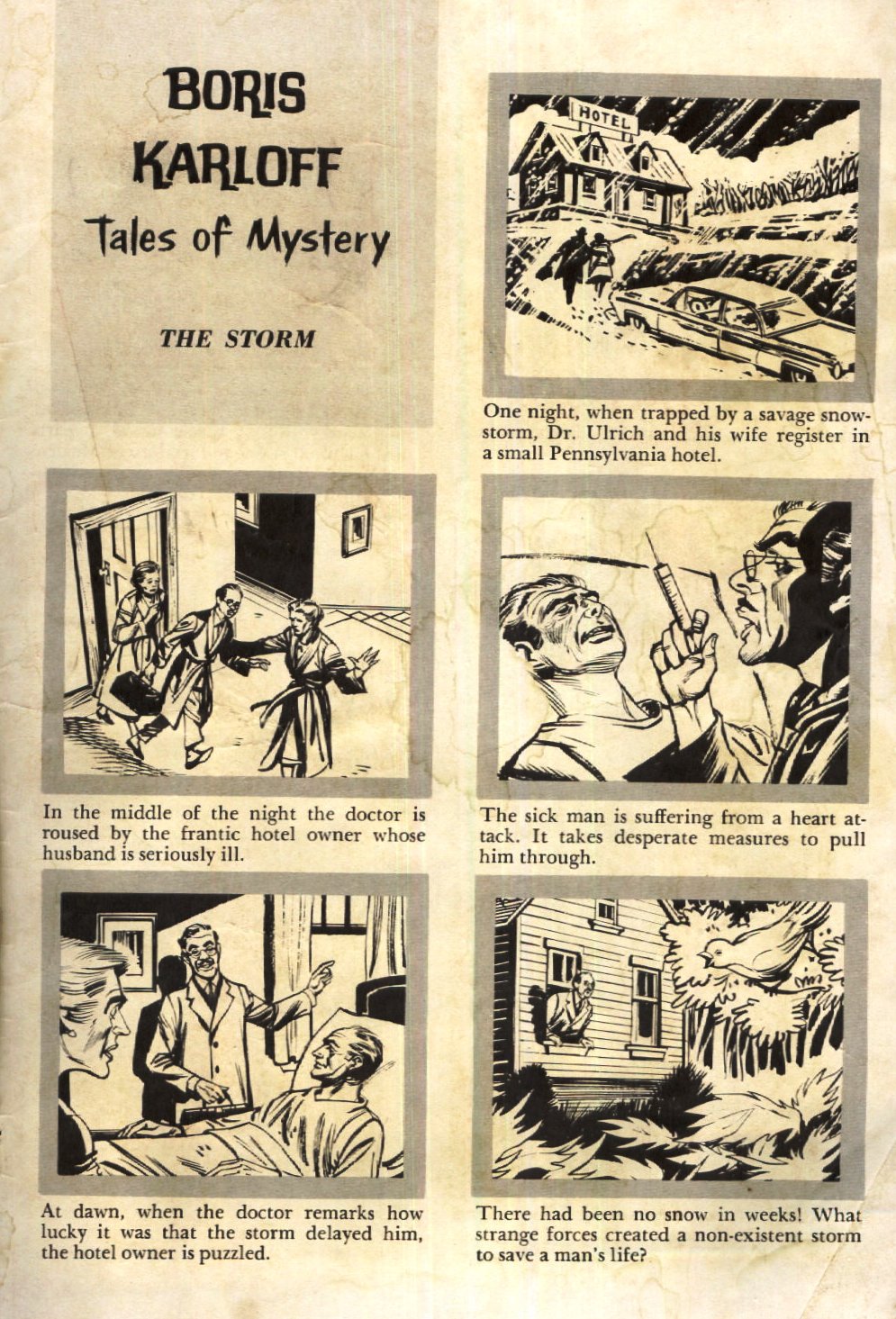 Read online Boris Karloff Tales of Mystery comic -  Issue #21 - 35