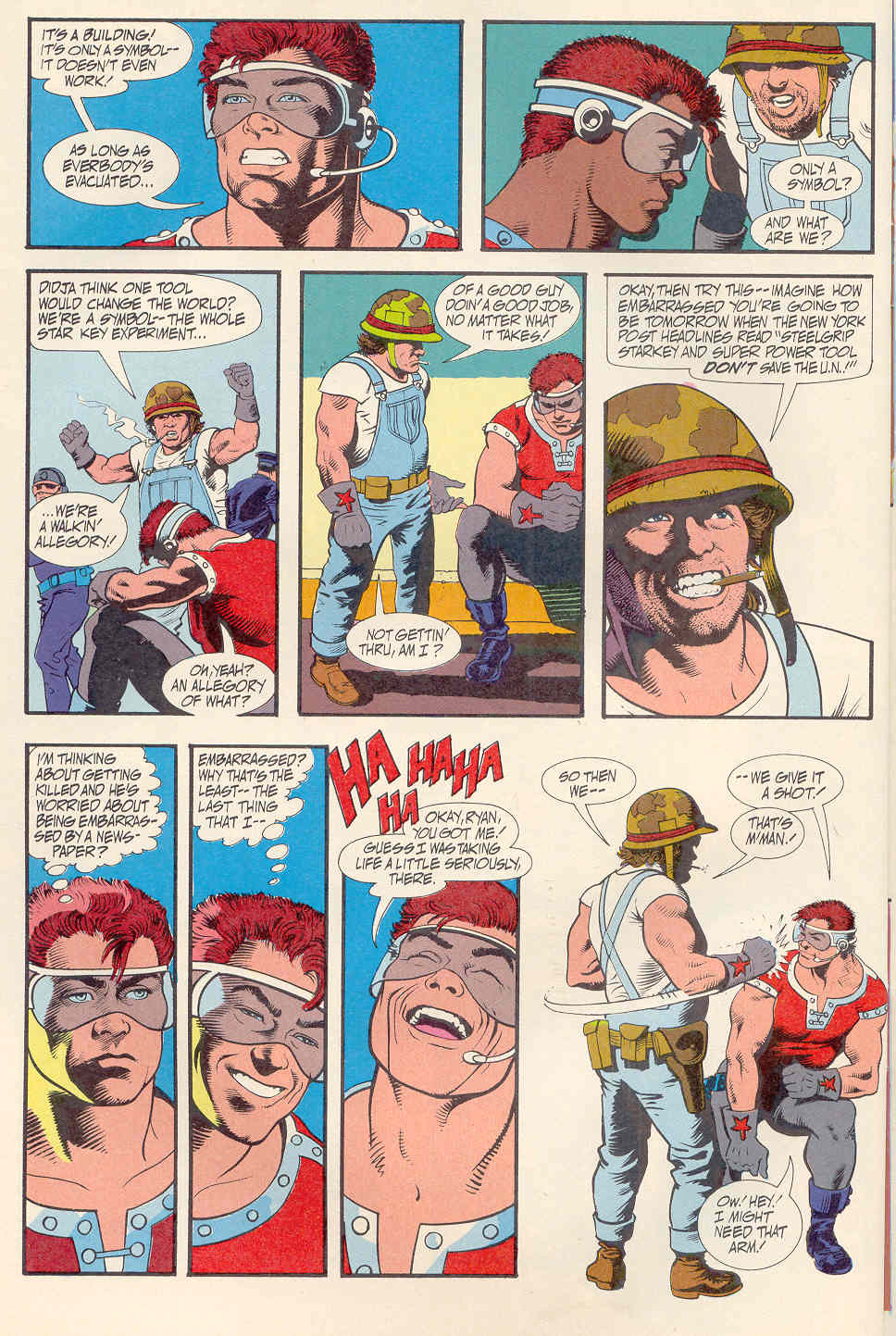 Read online Steelgrip Starkey comic -  Issue #1 - 32