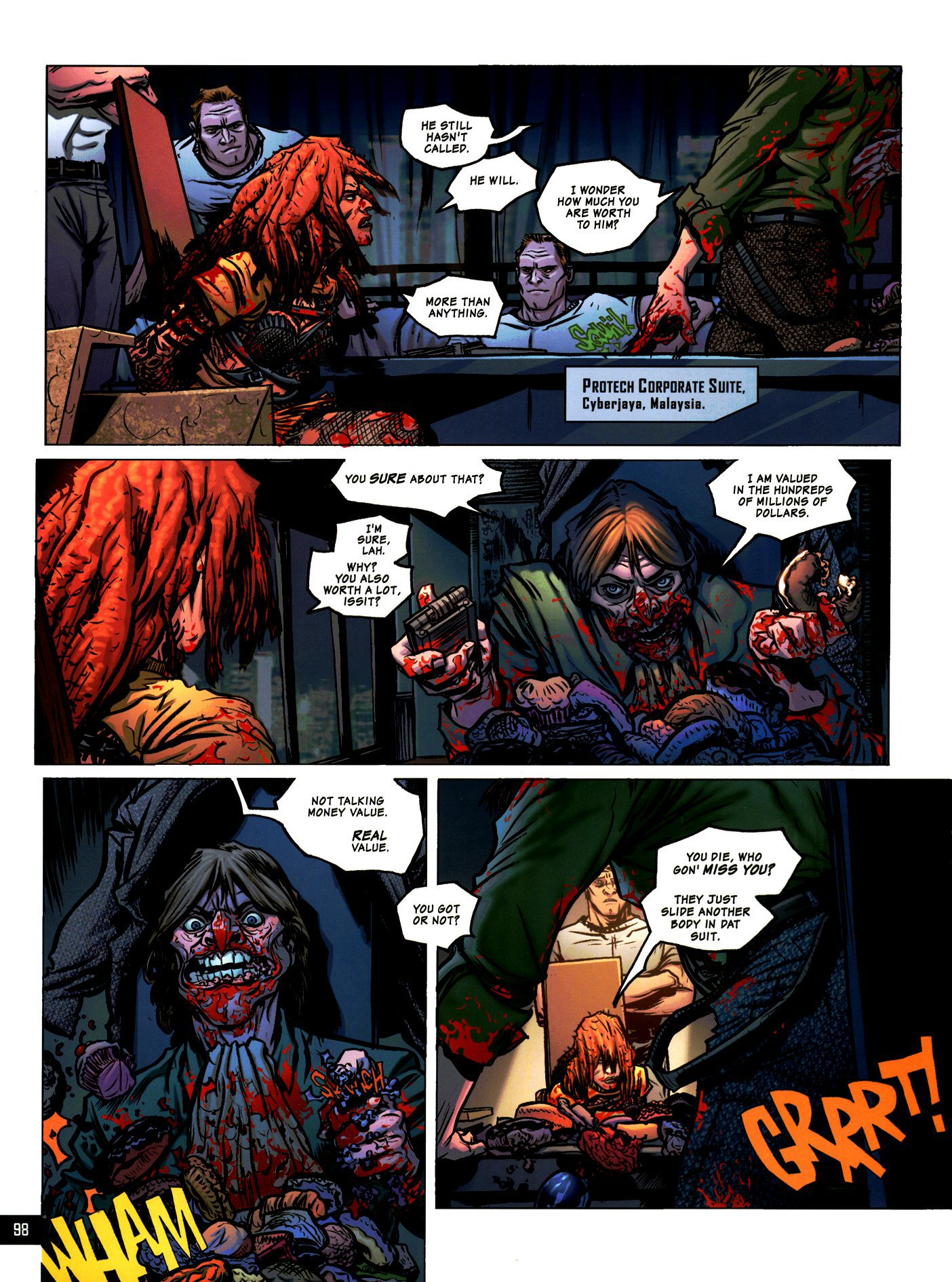 Read online Fluorescent Black comic -  Issue # TPB (Part 1) - 94