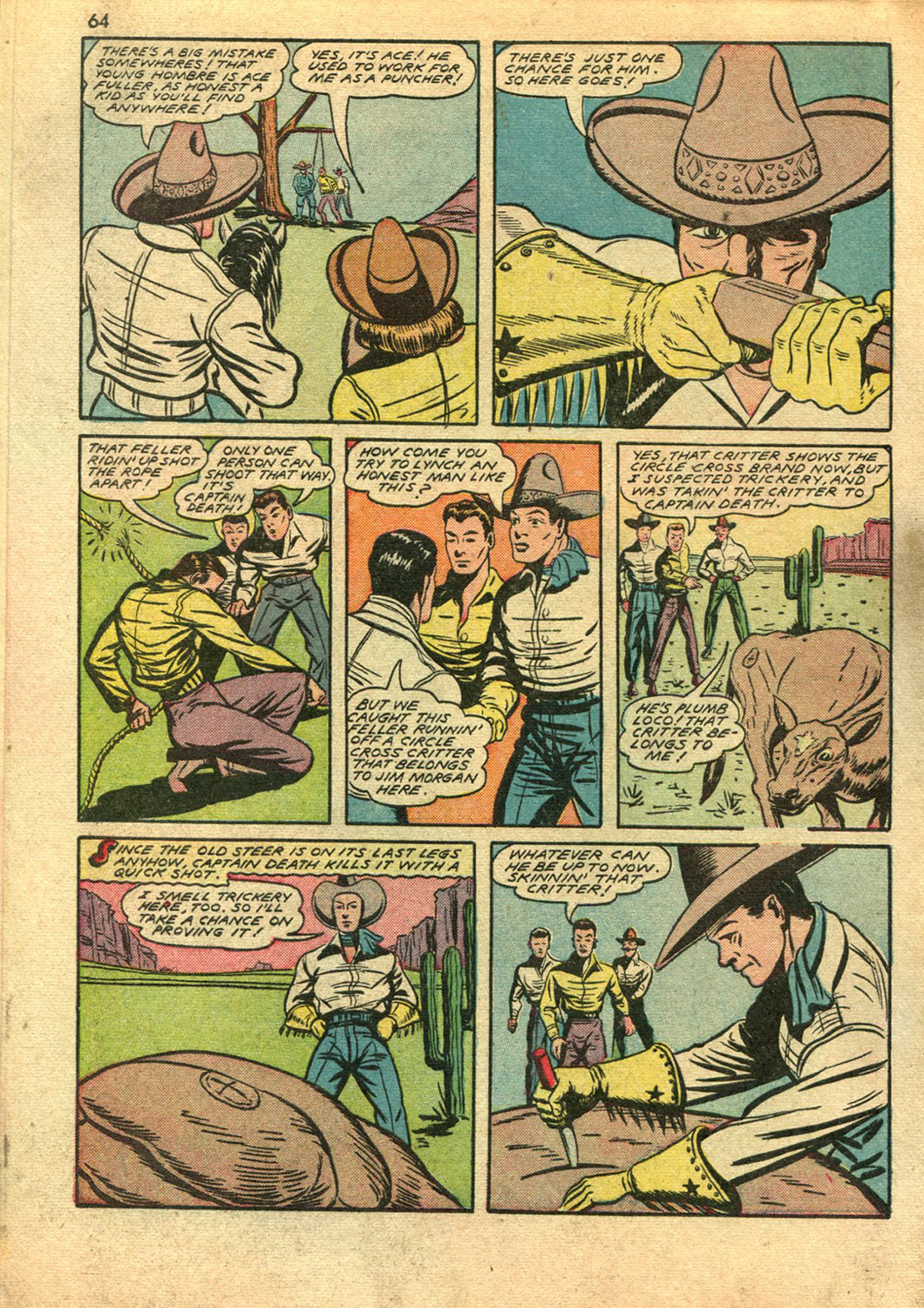 Read online Super-Magician Comics comic -  Issue #14 - 63