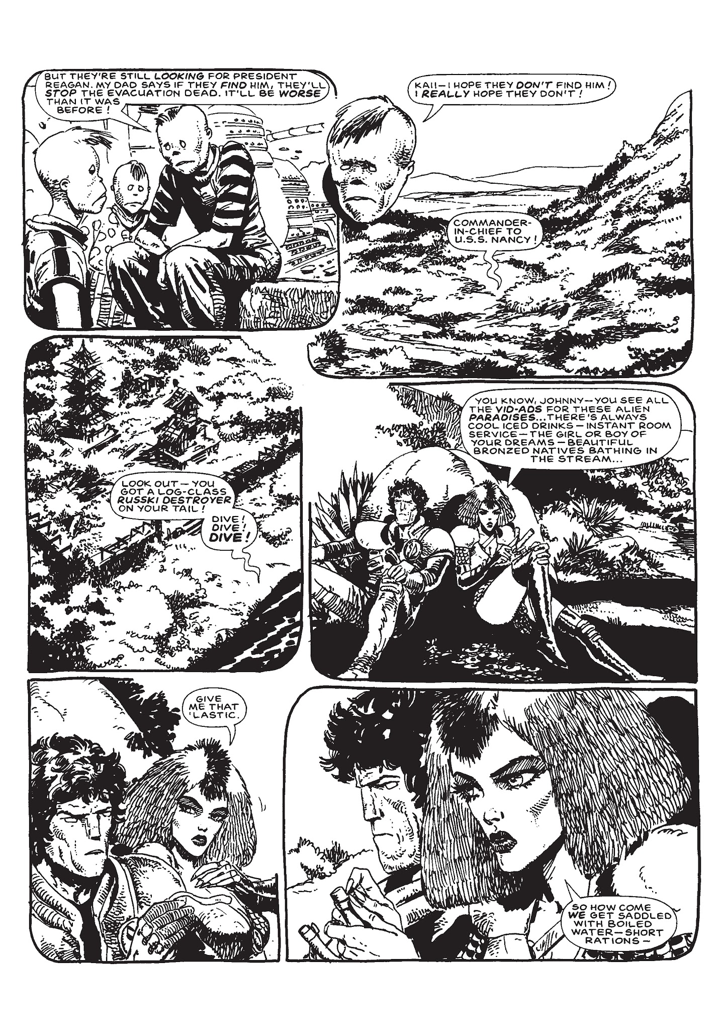 Read online Strontium Dog: Search/Destroy Agency Files comic -  Issue # TPB 4 - 98