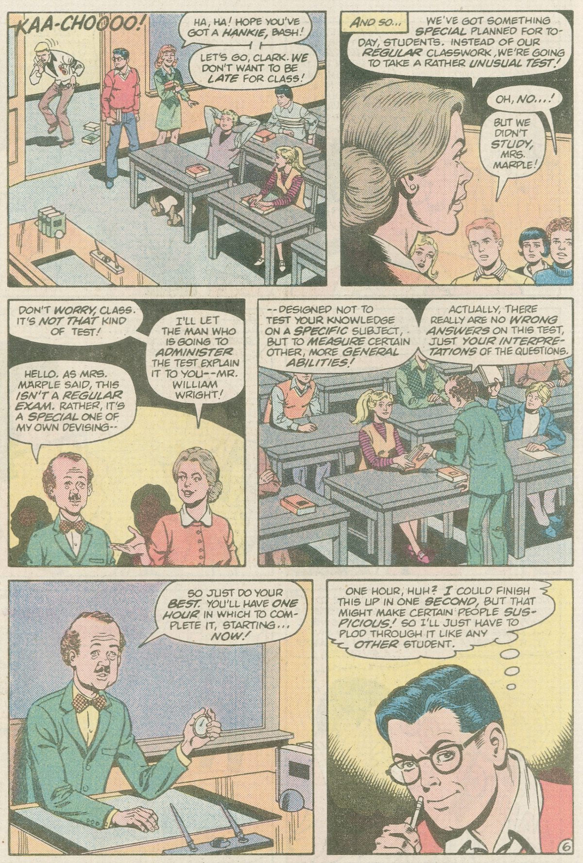 The New Adventures of Superboy 36 Page 6