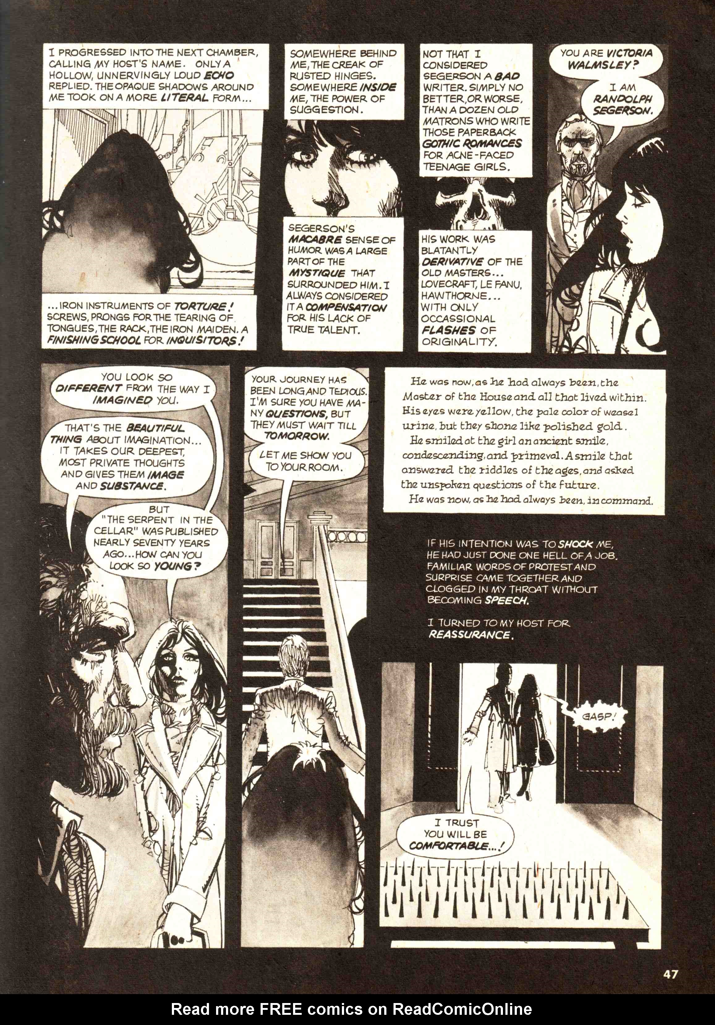 Read online Vampirella (1969) comic -  Issue #52 - 47