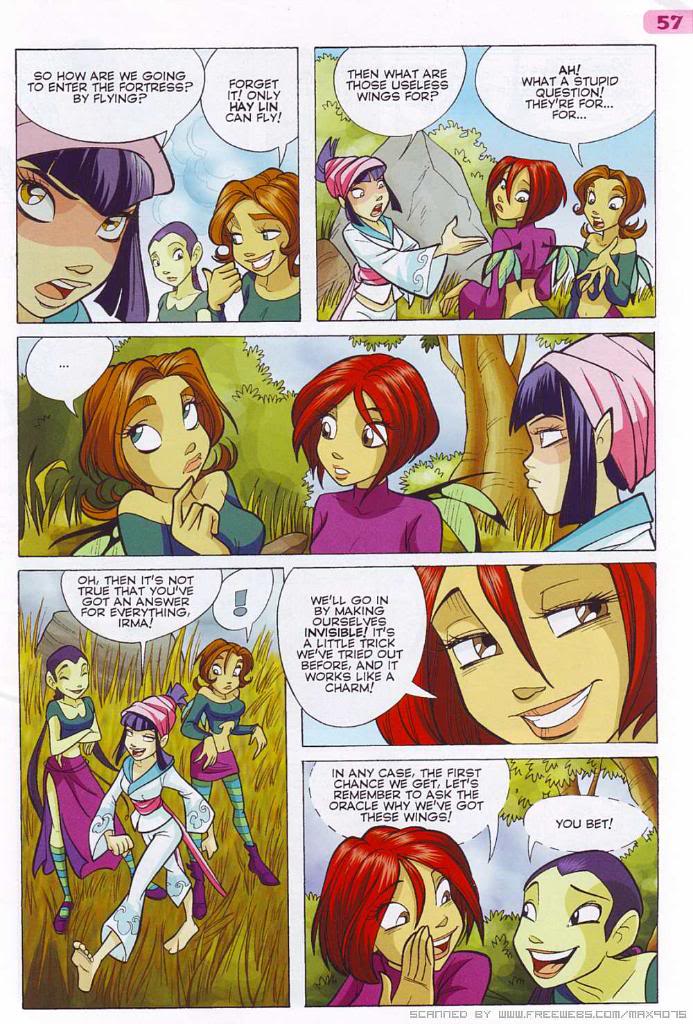 Read online W.i.t.c.h. comic -  Issue #31 - 35