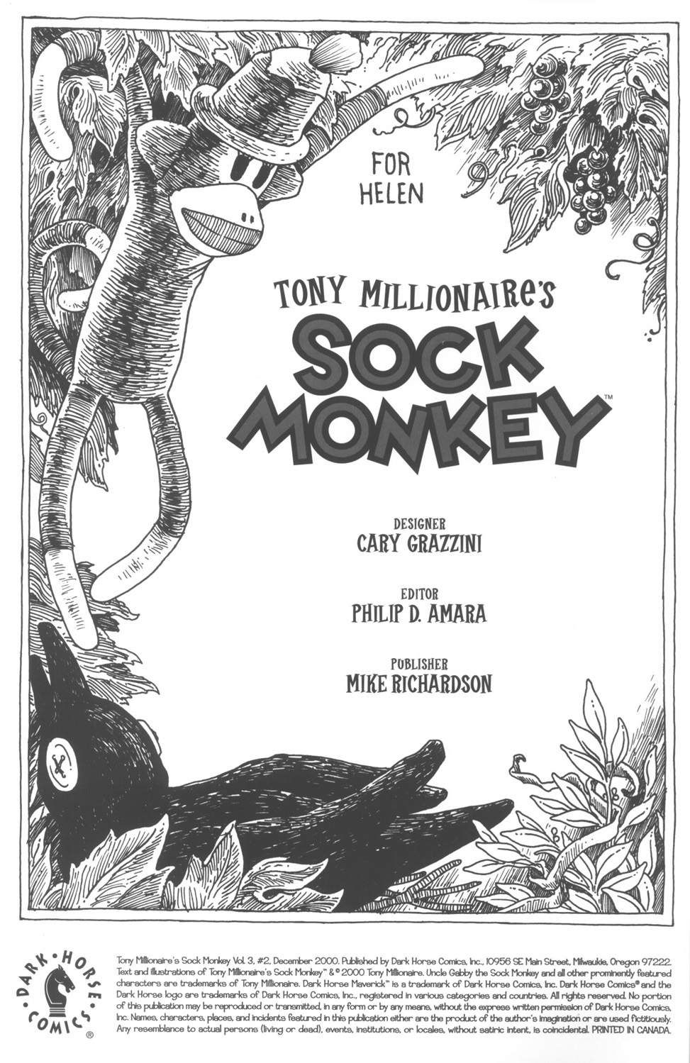 Read online Tony Millionaire's Sock Monkey (2000) comic -  Issue #2 - 2