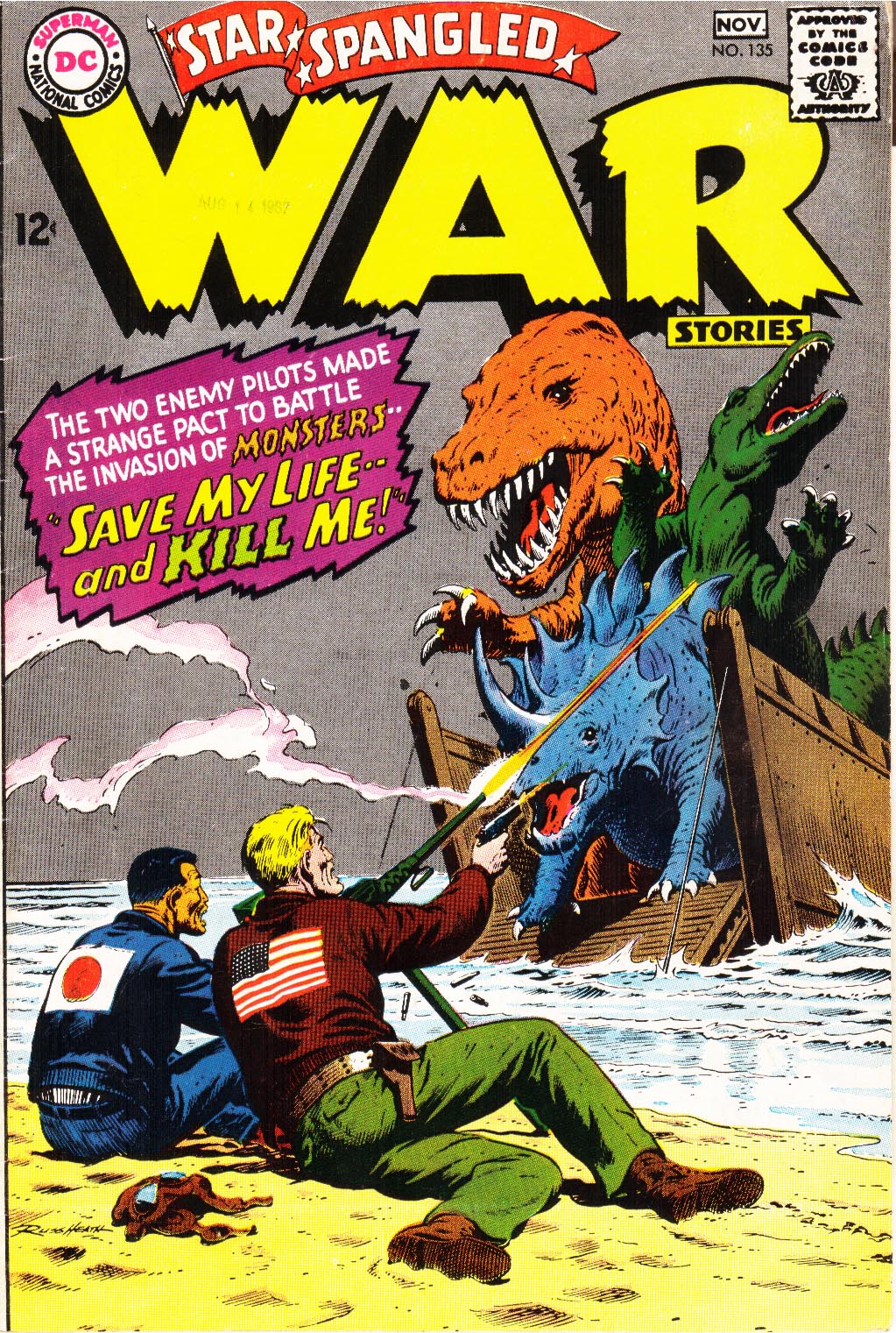 Read online Star Spangled War Stories (1952) comic -  Issue #135 - 1
