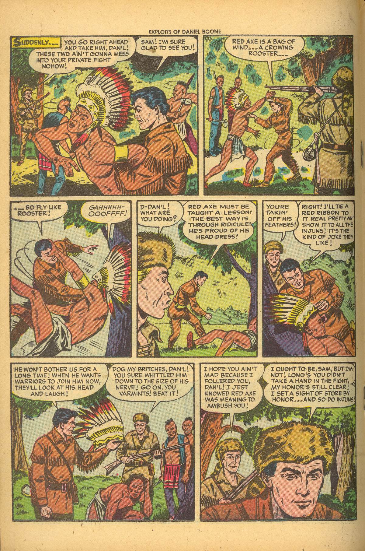 Read online Exploits of Daniel Boone comic -  Issue #2 - 18