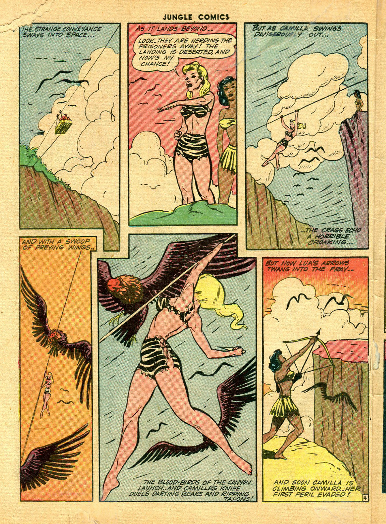 Read online Jungle Comics comic -  Issue #43 - 52
