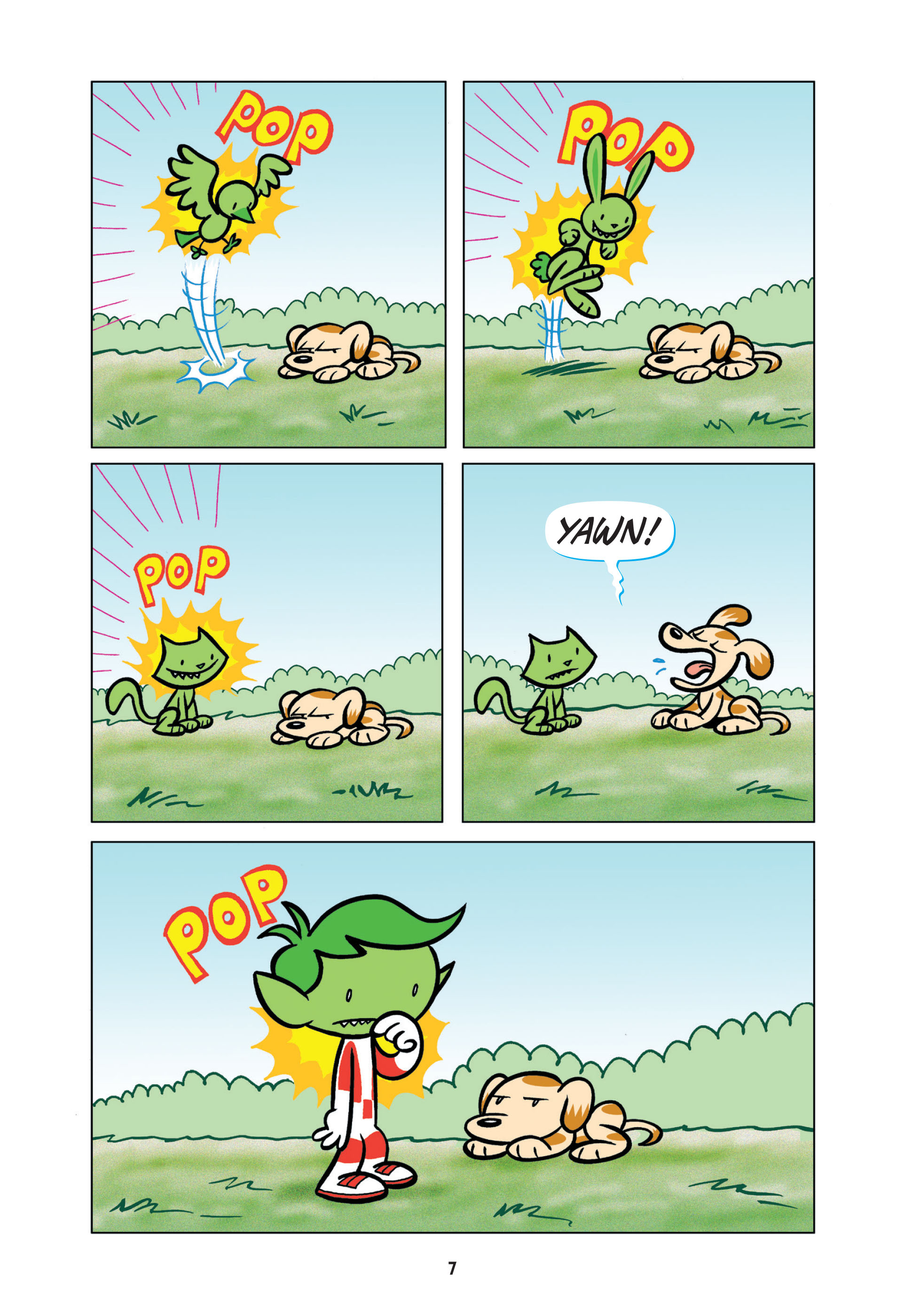 Read online Tiny Titans: Beast Boy & Raven comic -  Issue # TPB - 7