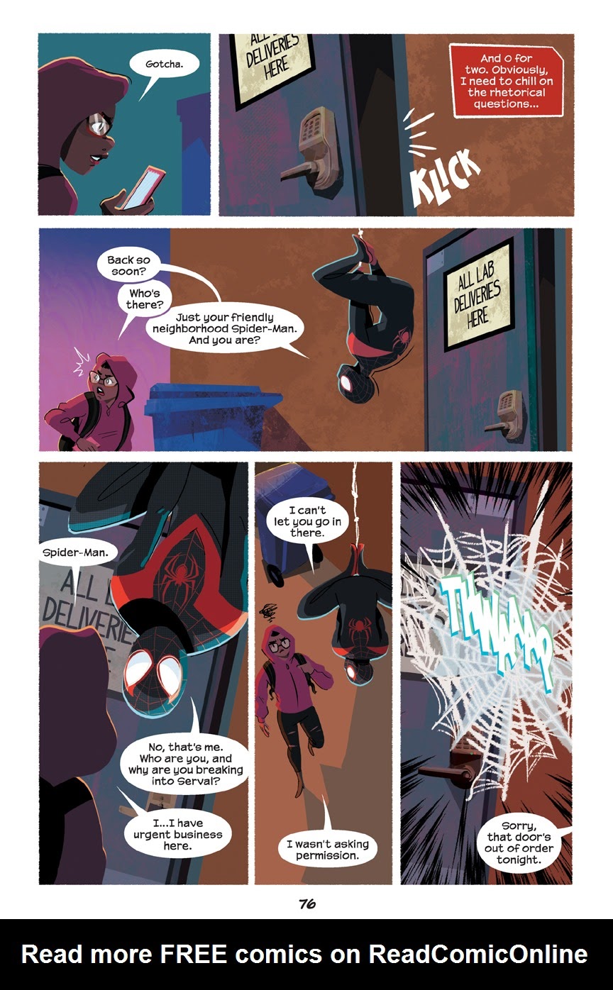 Read online Miles Morales: Shock Waves comic -  Issue # TPB - 80
