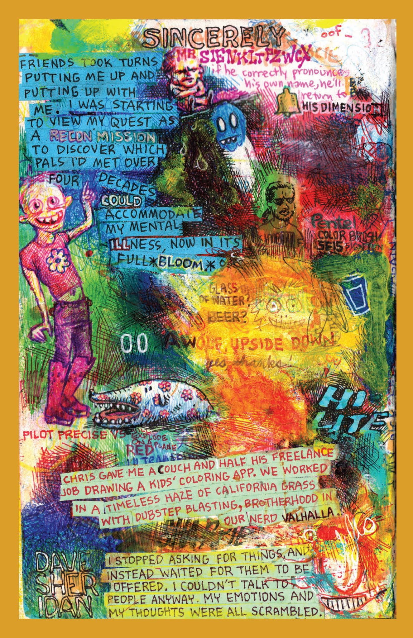 Read online Lovf: An Illustrated Vision Quest of A Man Losing His Mind comic -  Issue # TPB (Part 1) - 93