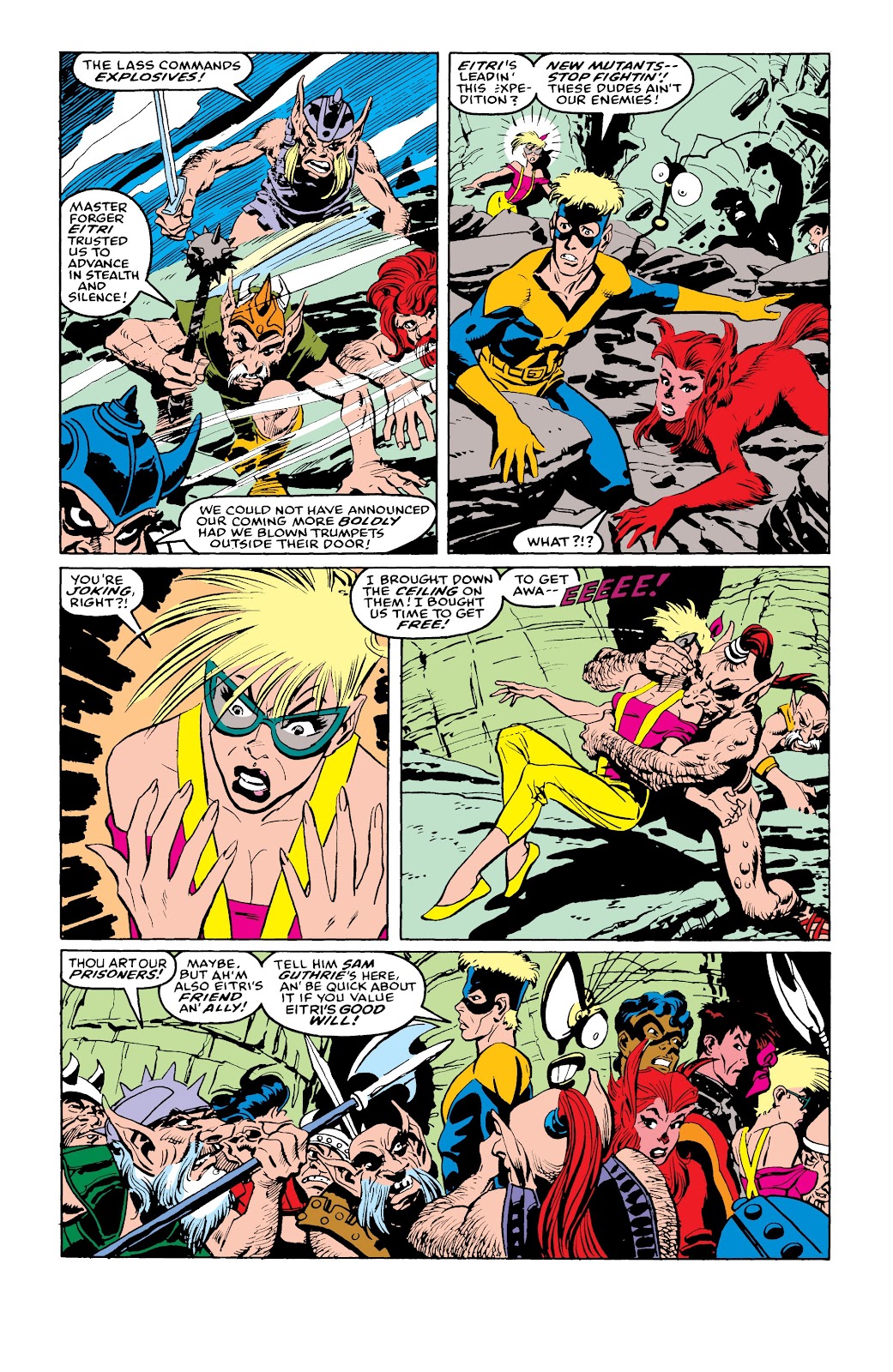 New Mutants Epic Collection issue TPB Curse Of The Valkyries (Part 4) - Page 34