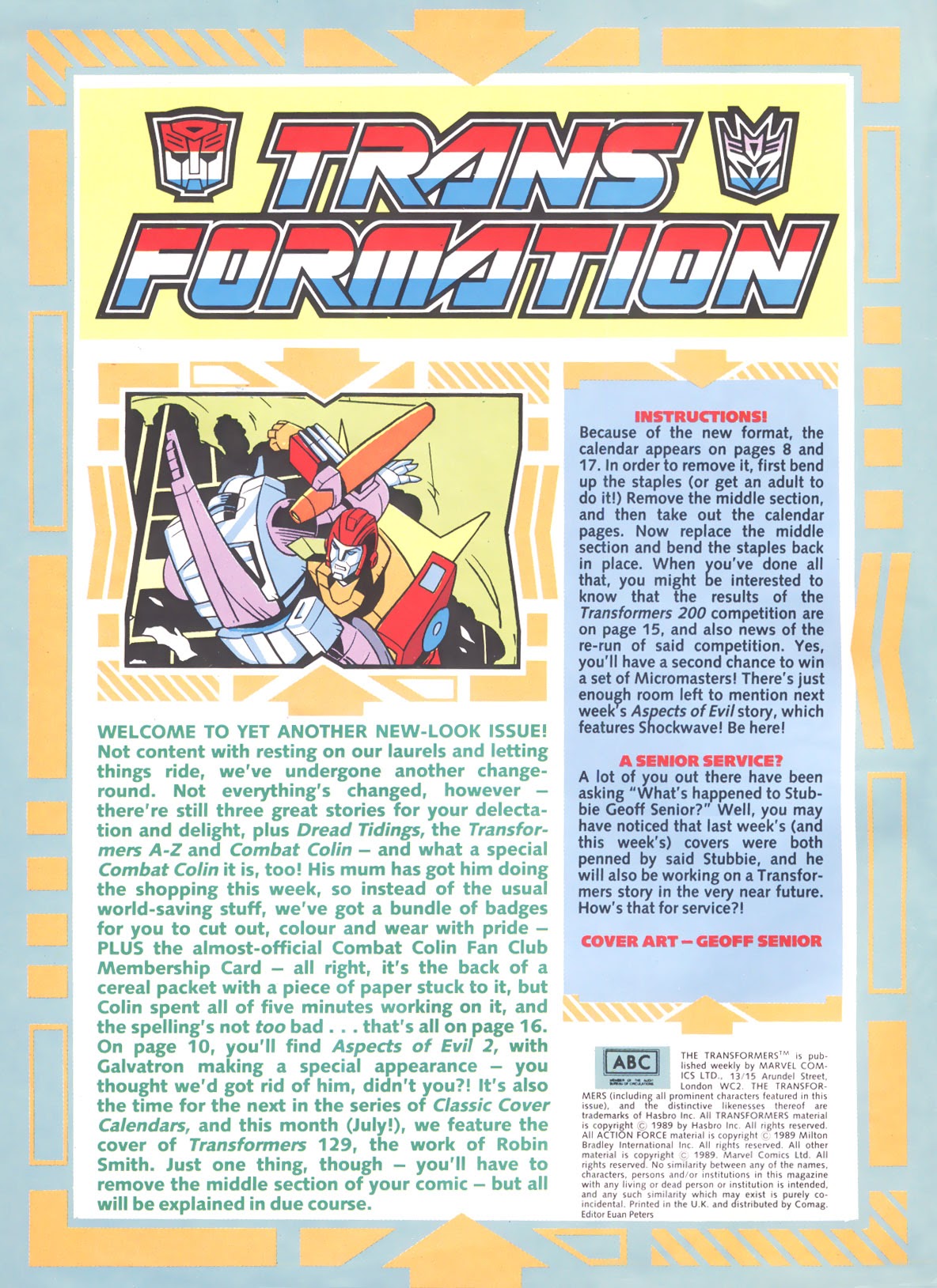 Read online The Transformers (UK) comic -  Issue #224 - 16