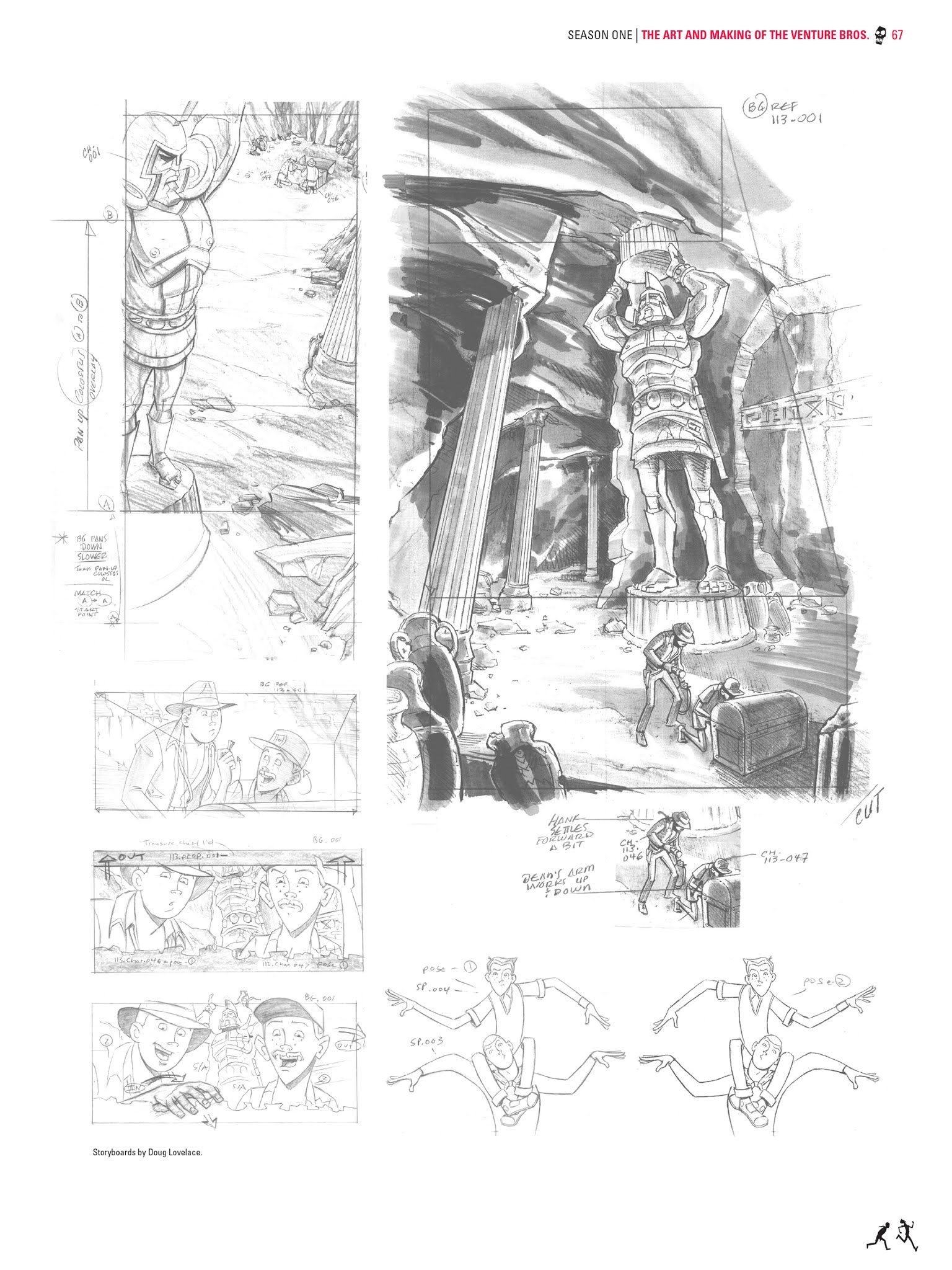 Read online Go Team Venture!: The Art and Making of The Venture Bros. comic -  Issue # TPB (Part 1) - 67