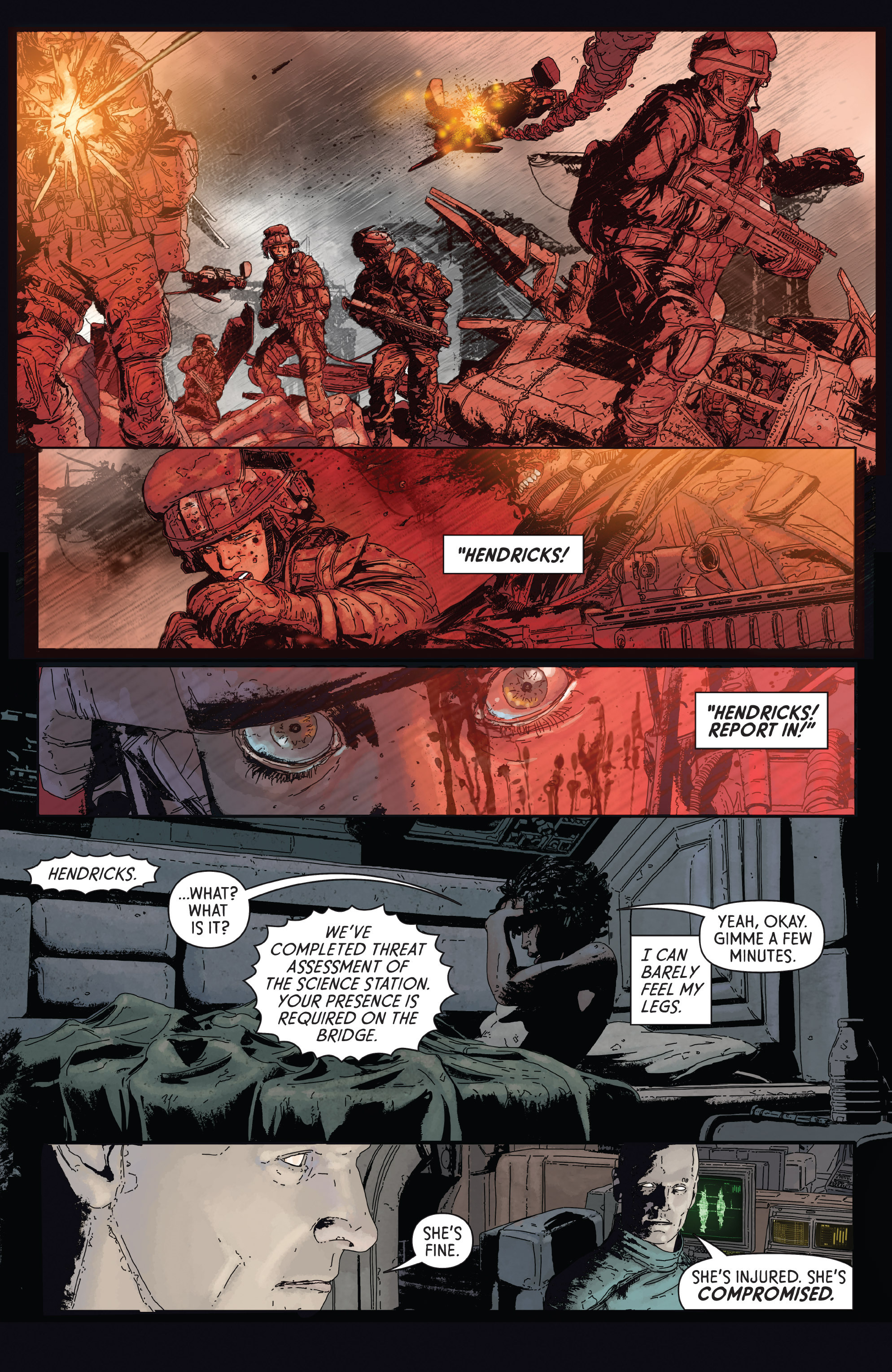 Read online Aliens: Defiance comic -  Issue #2 - 3