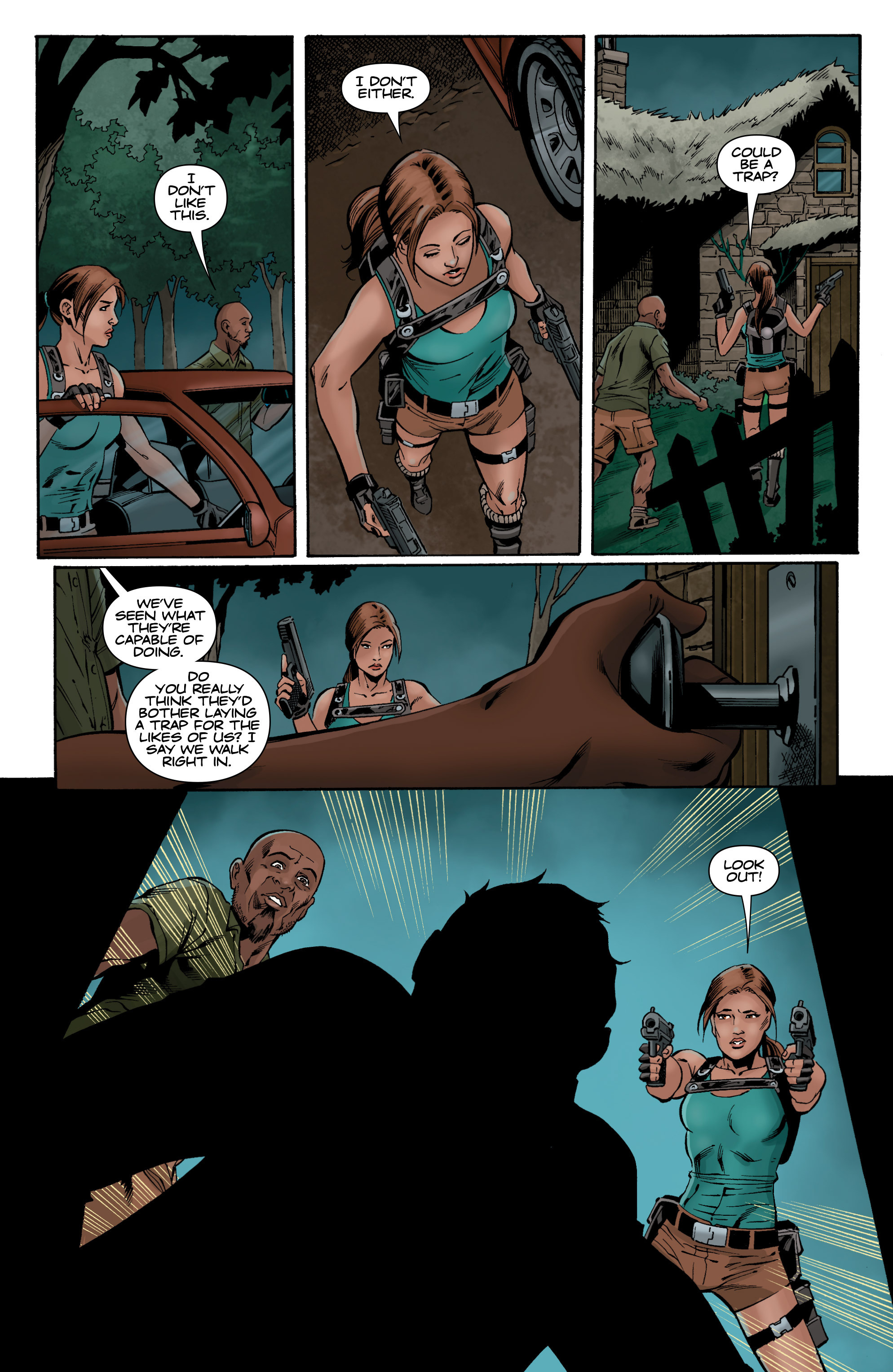 Read online Lara Croft and the Frozen Omen comic -  Issue #4 - 19