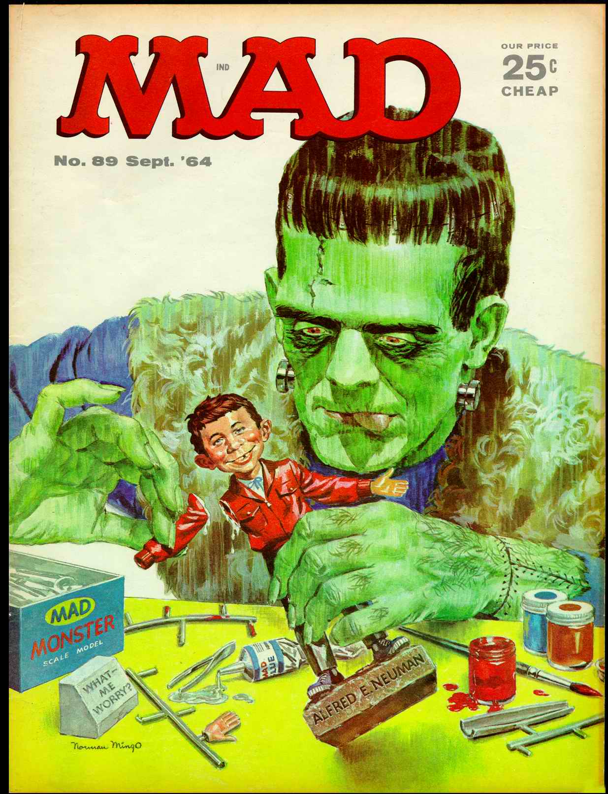 Read online MAD comic -  Issue #89 - 1