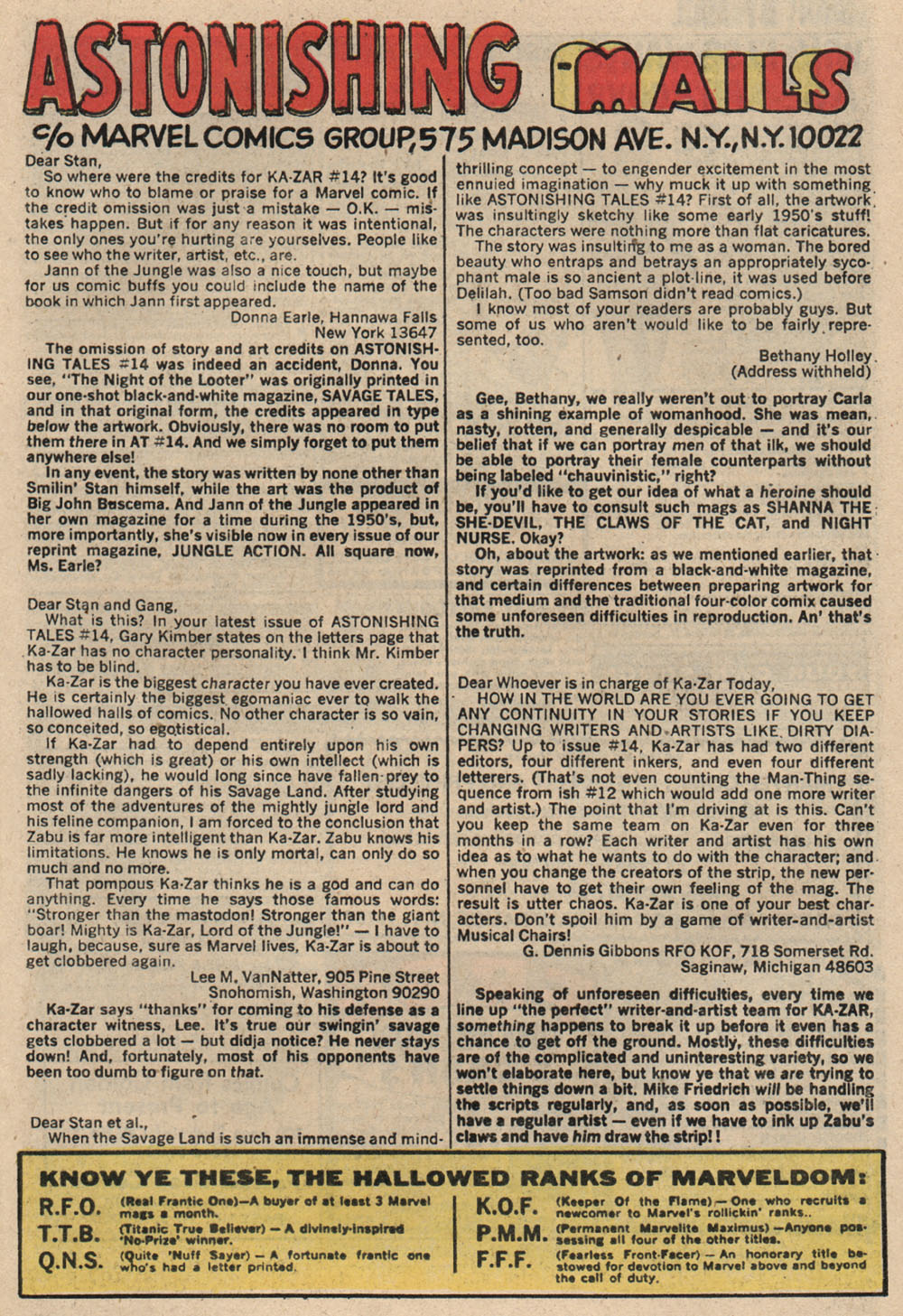 Read online Astonishing Tales (1970) comic -  Issue #16 - 17