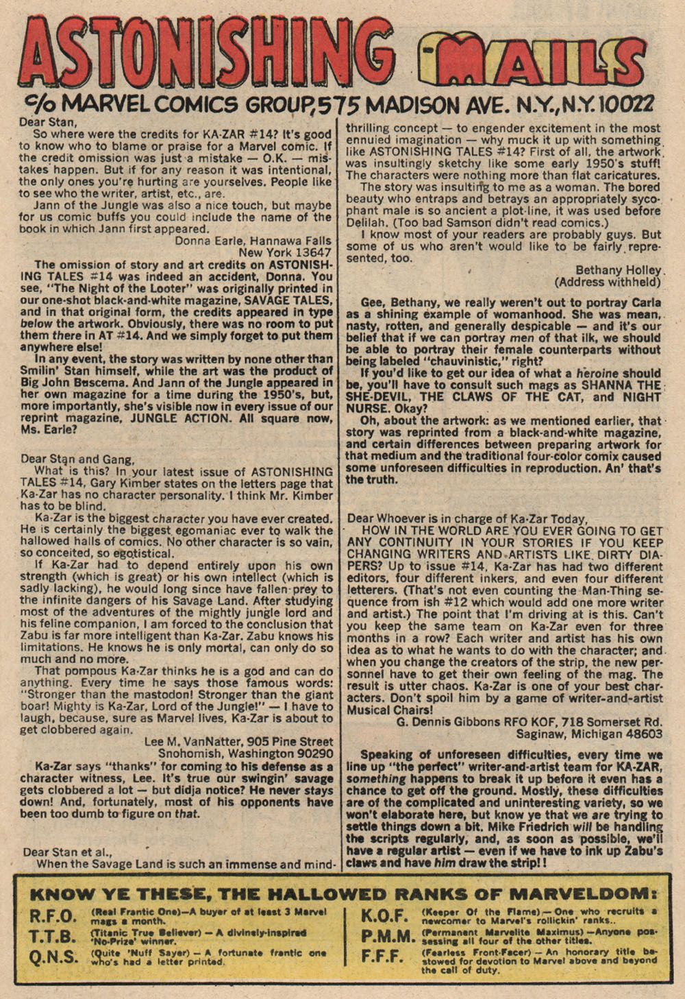 Read online Astonishing Tales (1970) comic -  Issue #16 - 17