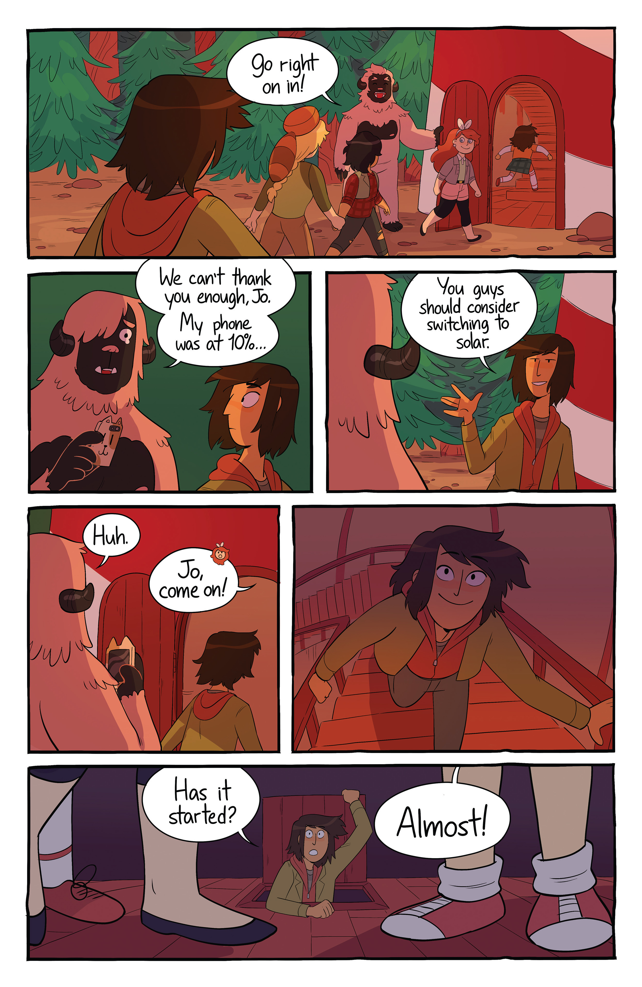 Read online Lumberjanes: Campfire Songs comic -  Issue # TPB - 89