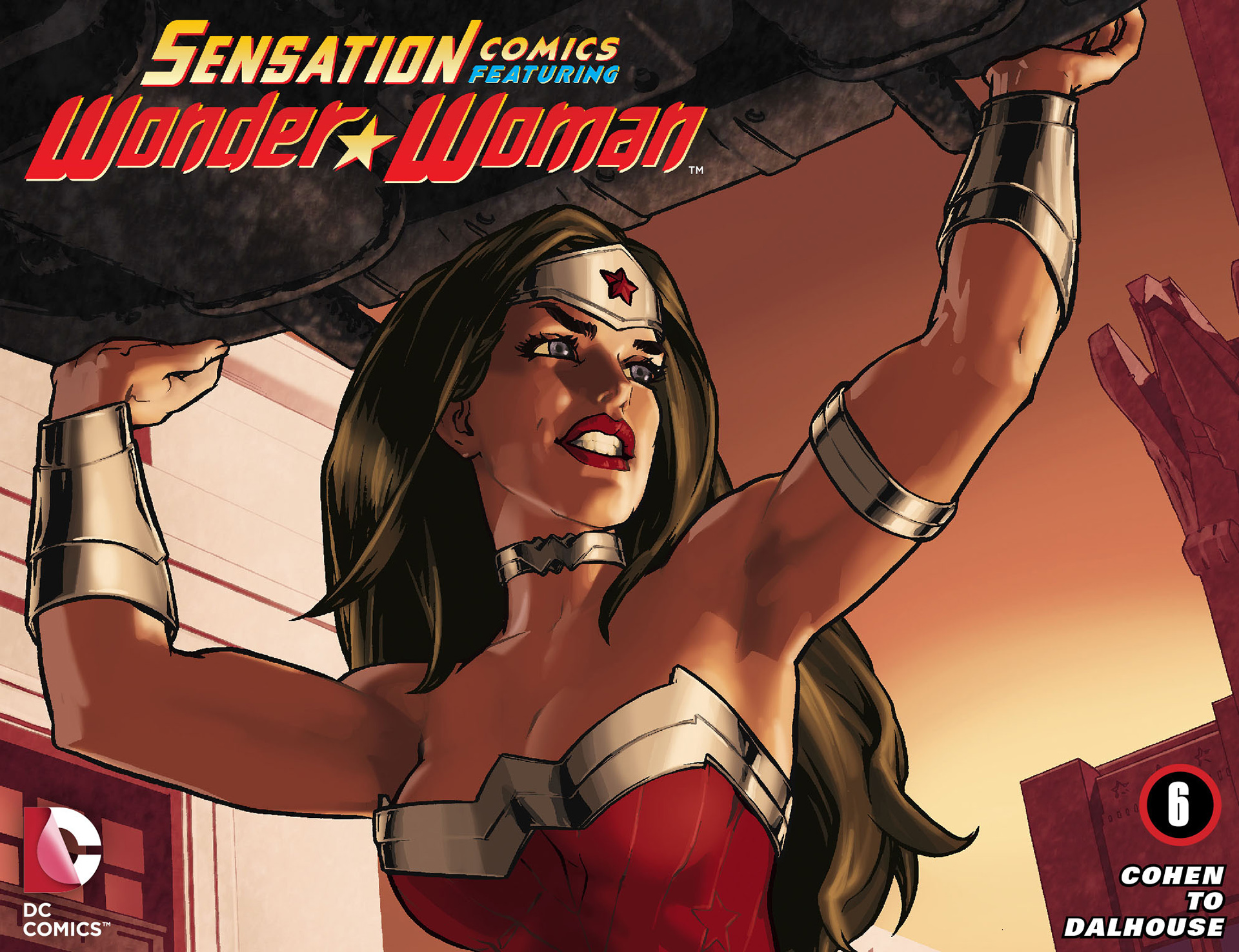 Read online Sensation Comics Featuring Wonder Woman comic -  Issue #6 - 1