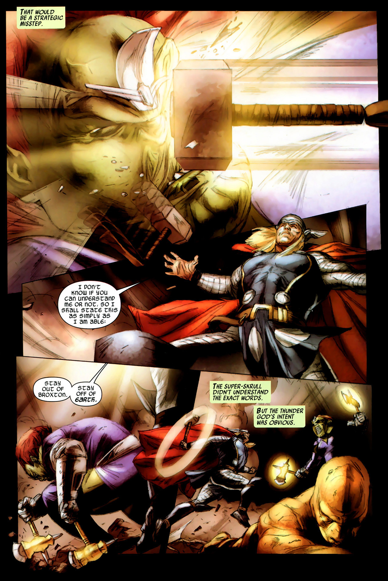 Read online Secret Invasion: Thor comic -  Issue #3 - 7