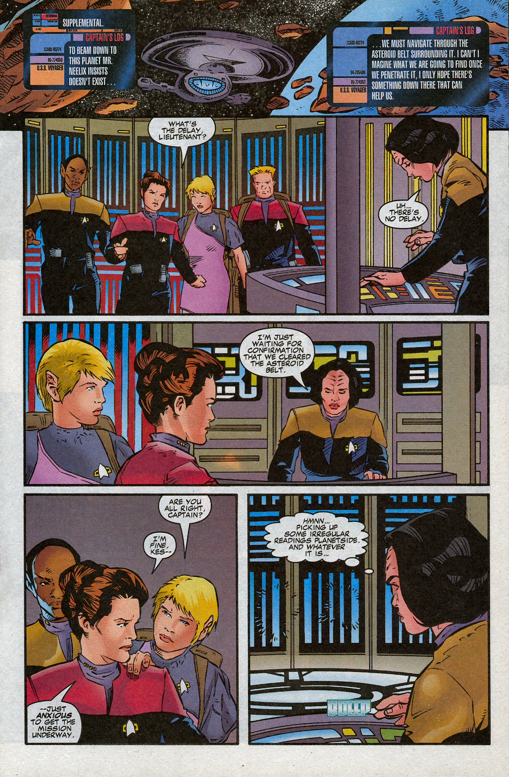 Read online Star Trek: Voyager comic -  Issue #6 - 16