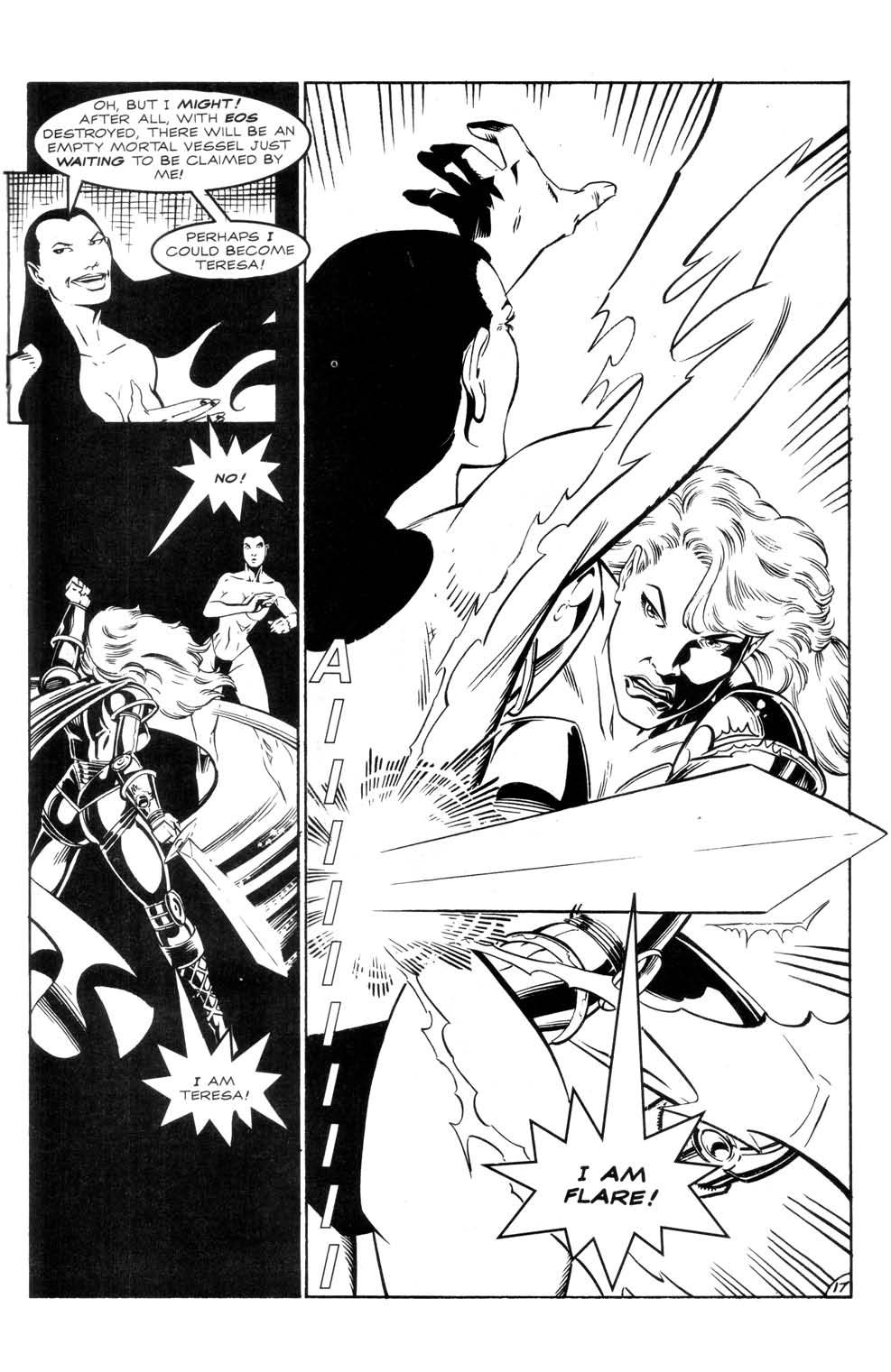 Read online Flare (1990) comic -  Issue #15 - 19